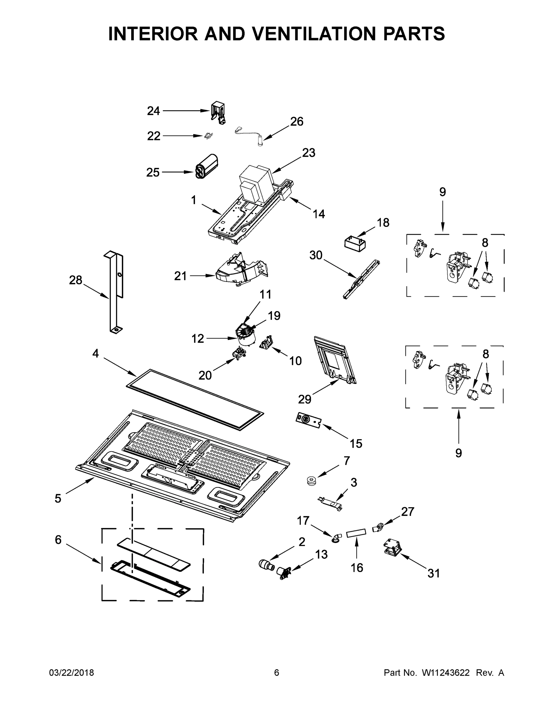04 - INTERIOR AND VENTILATION PARTS