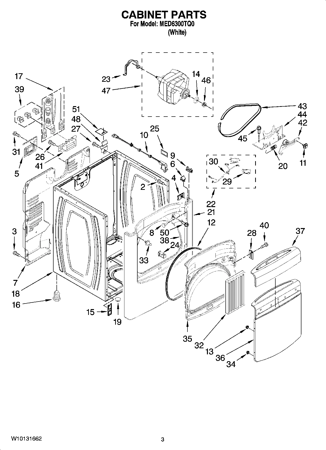 02 - CABINET PARTS