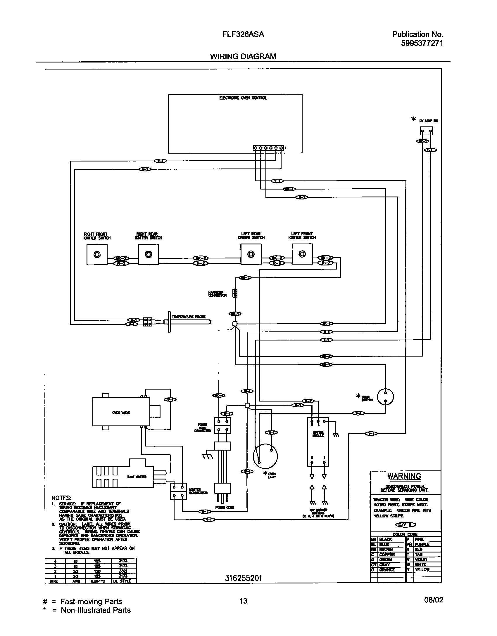 13 - WIRING DIAGRAM