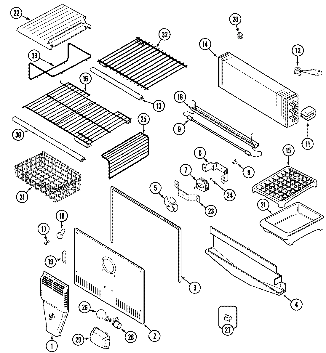 03 - FREEZER COMPARTMENT