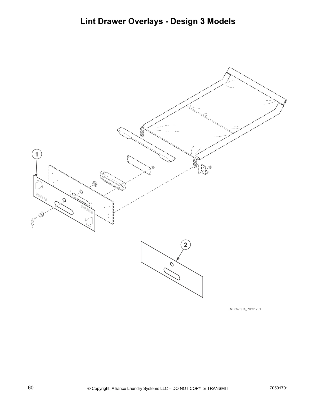 Lint Drawer Overlays - Design 3 Models
