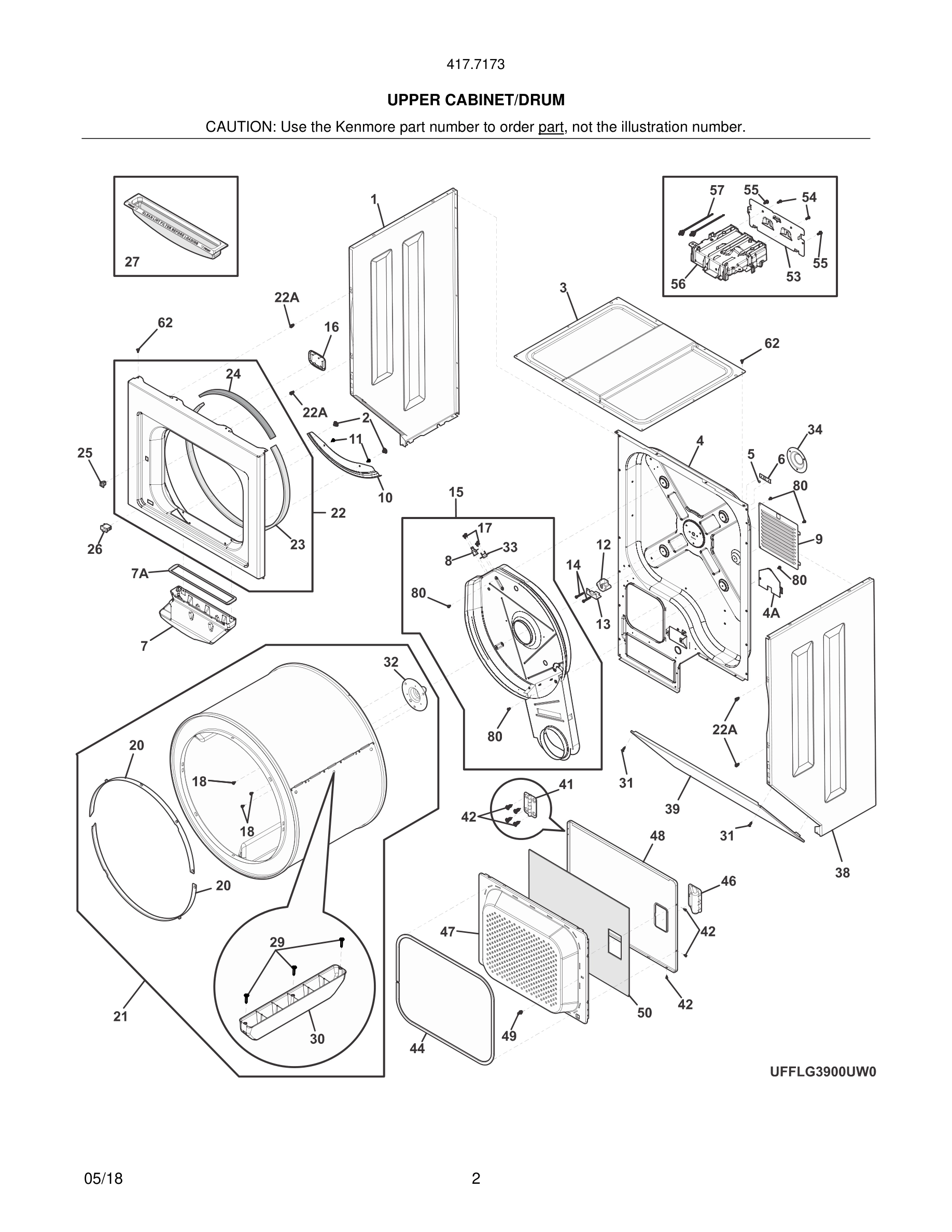03 - UPPER CABINET/DRUM