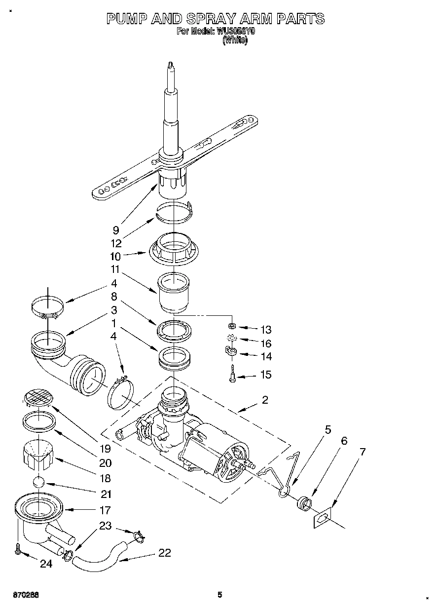 04 - PUMP AND SPRAY ARM