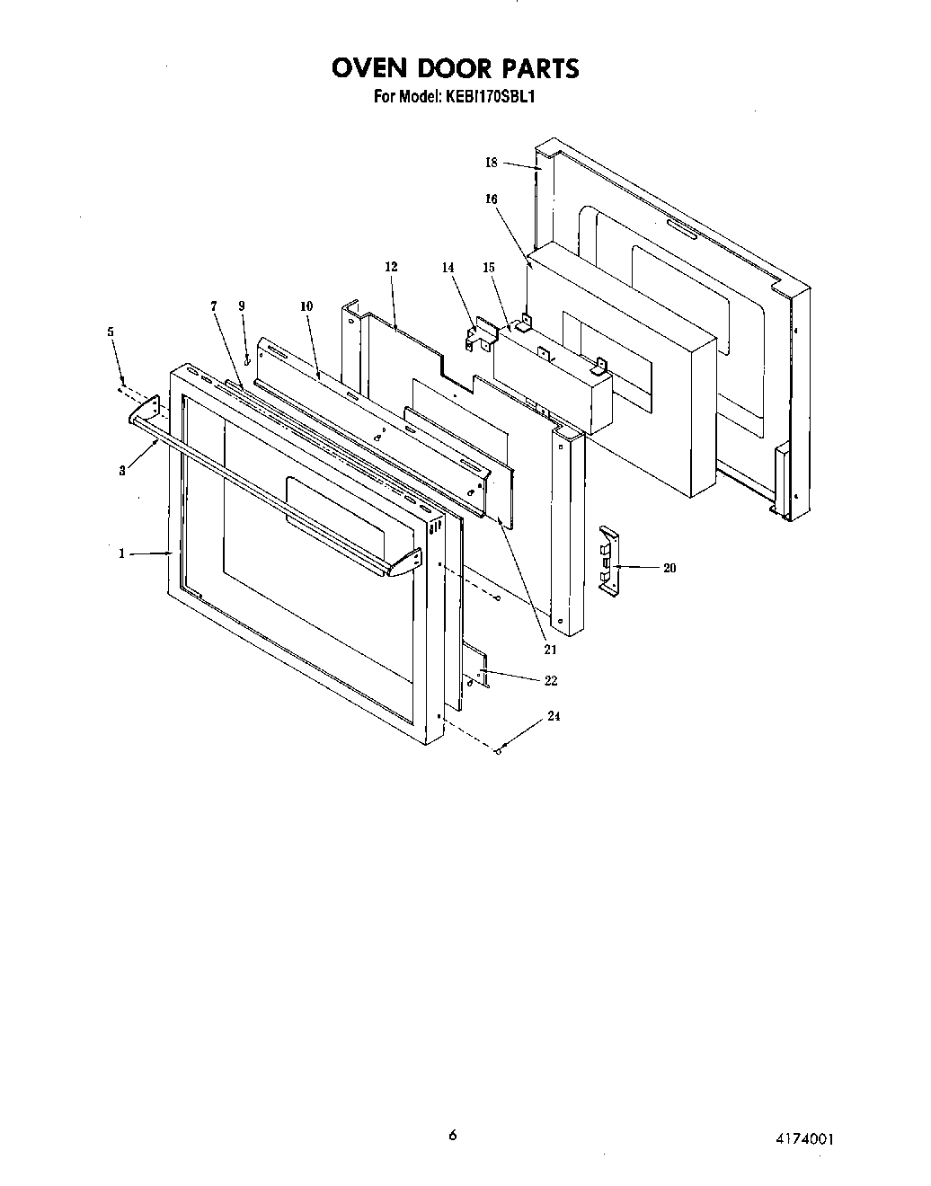 05 - OVEN DOOR, LITERATURE