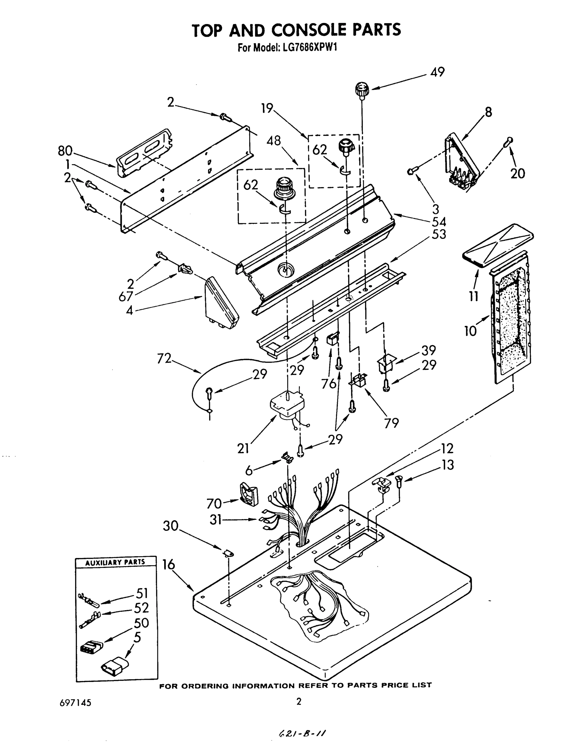 02 - TOP AND CONSOLE , LITERATURE AND OPTIONAL