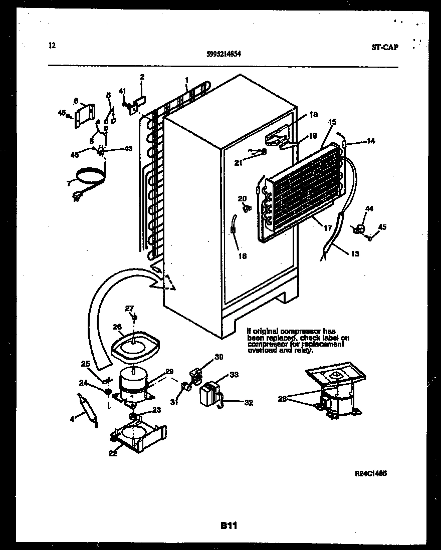 07 - SYSTEM AND AUTOMATIC DEFROST PARTS