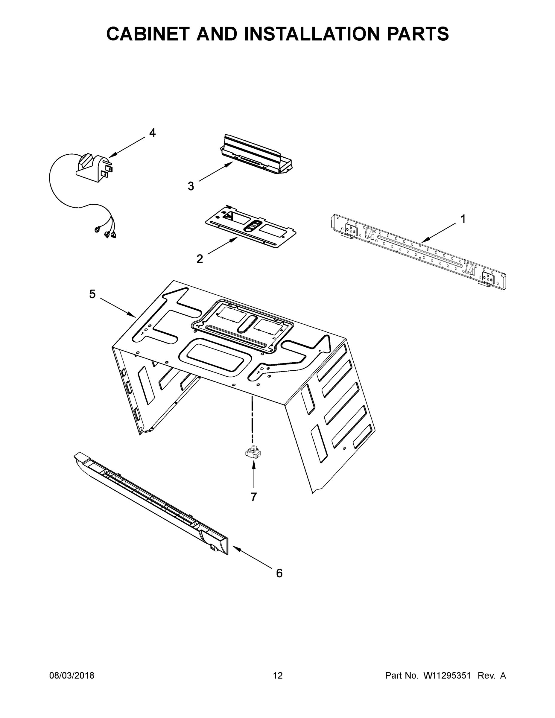 07 - CABINET AND INSTALLATION PARTS