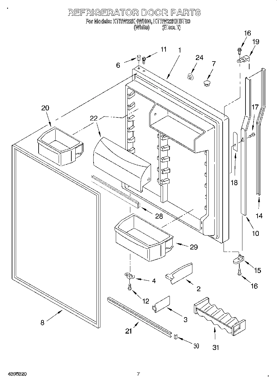 04 - REFRIGERATOR DOOR
