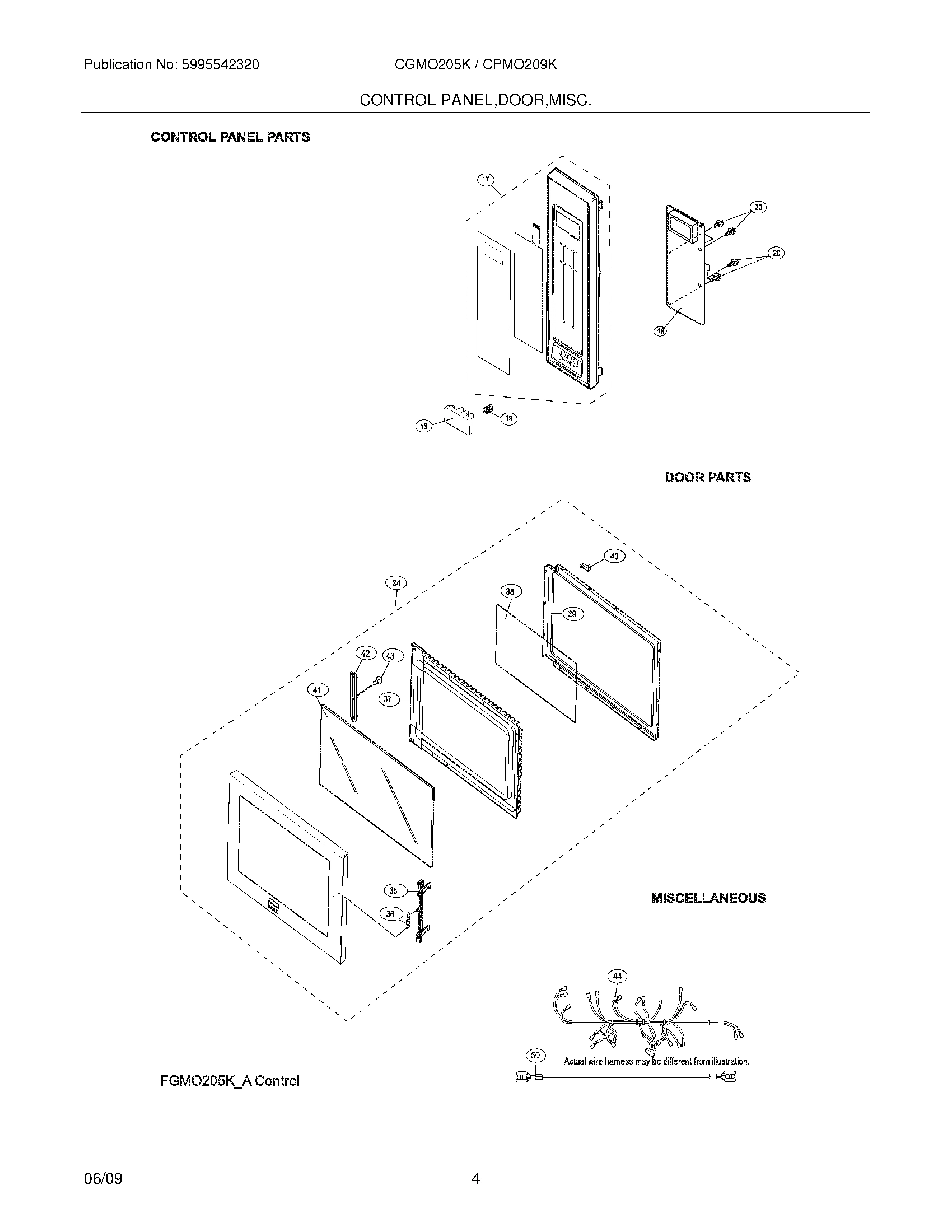 05 - CONTROL PANEL/DOOR/MISC