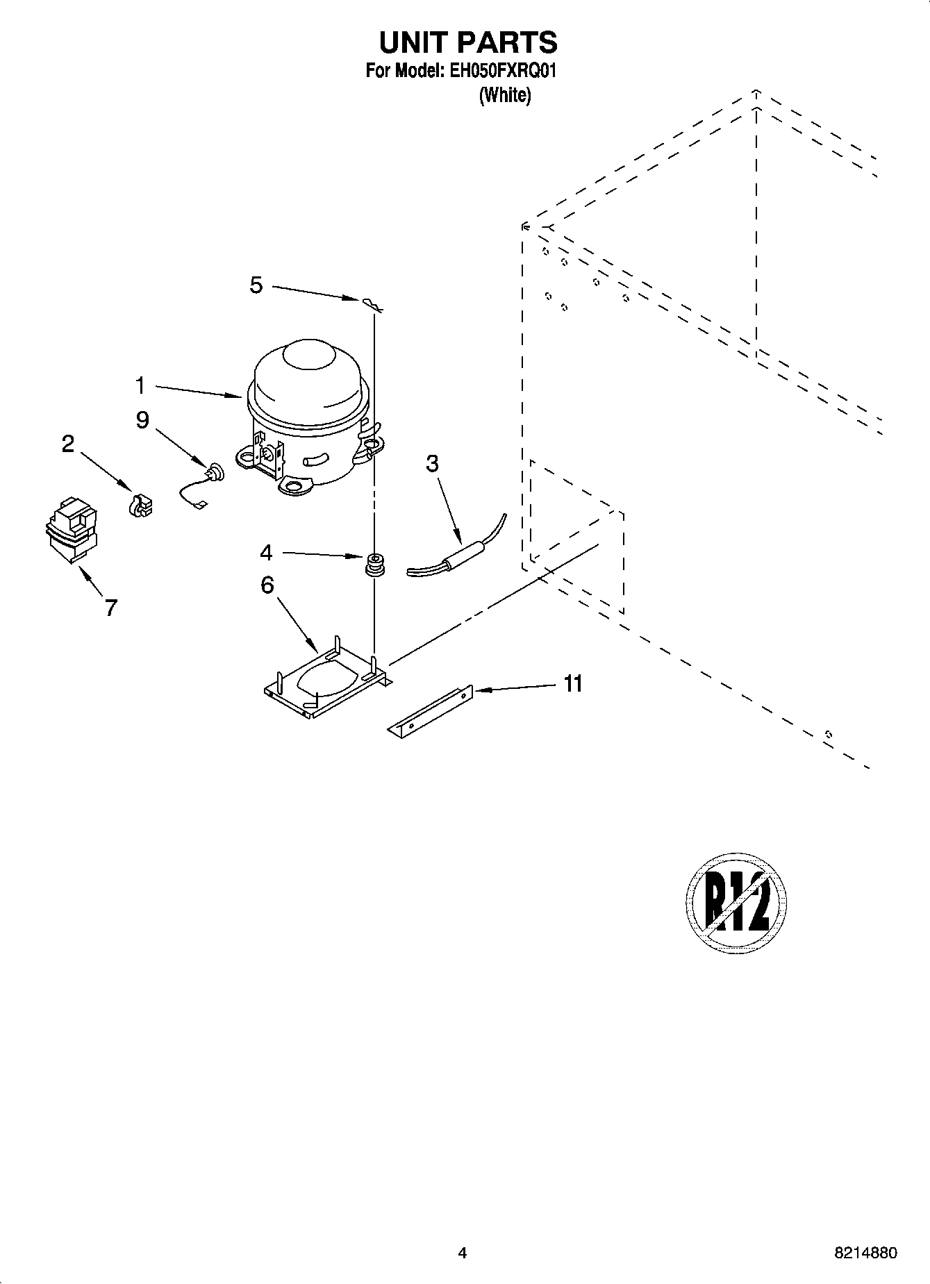 03 - UNIT PARTS, OPTIONAL PARTS (NOT INCLUDED)