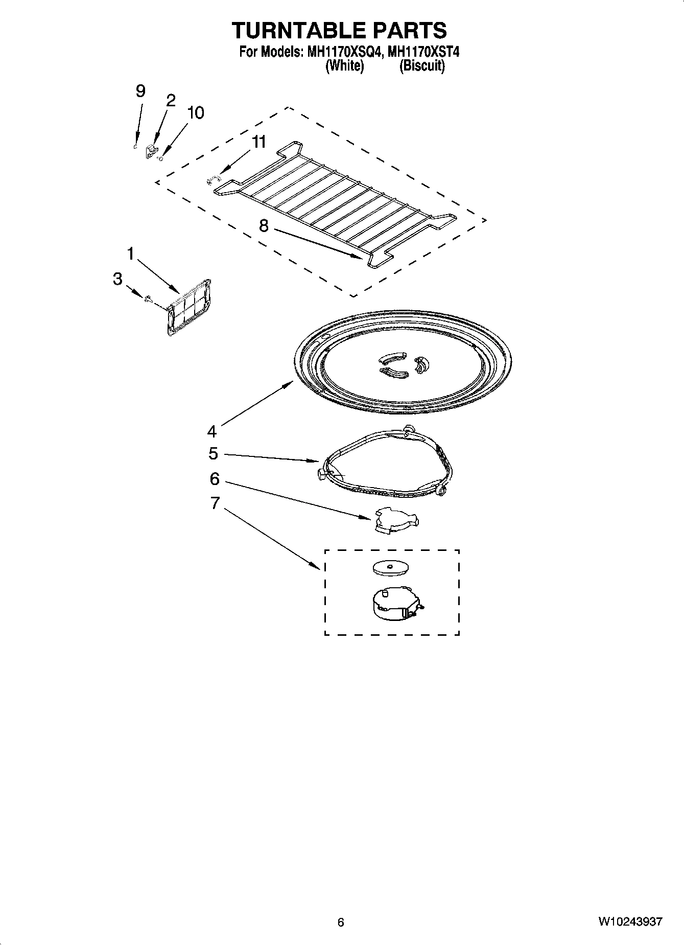 05 - TURNTABLE PARTS