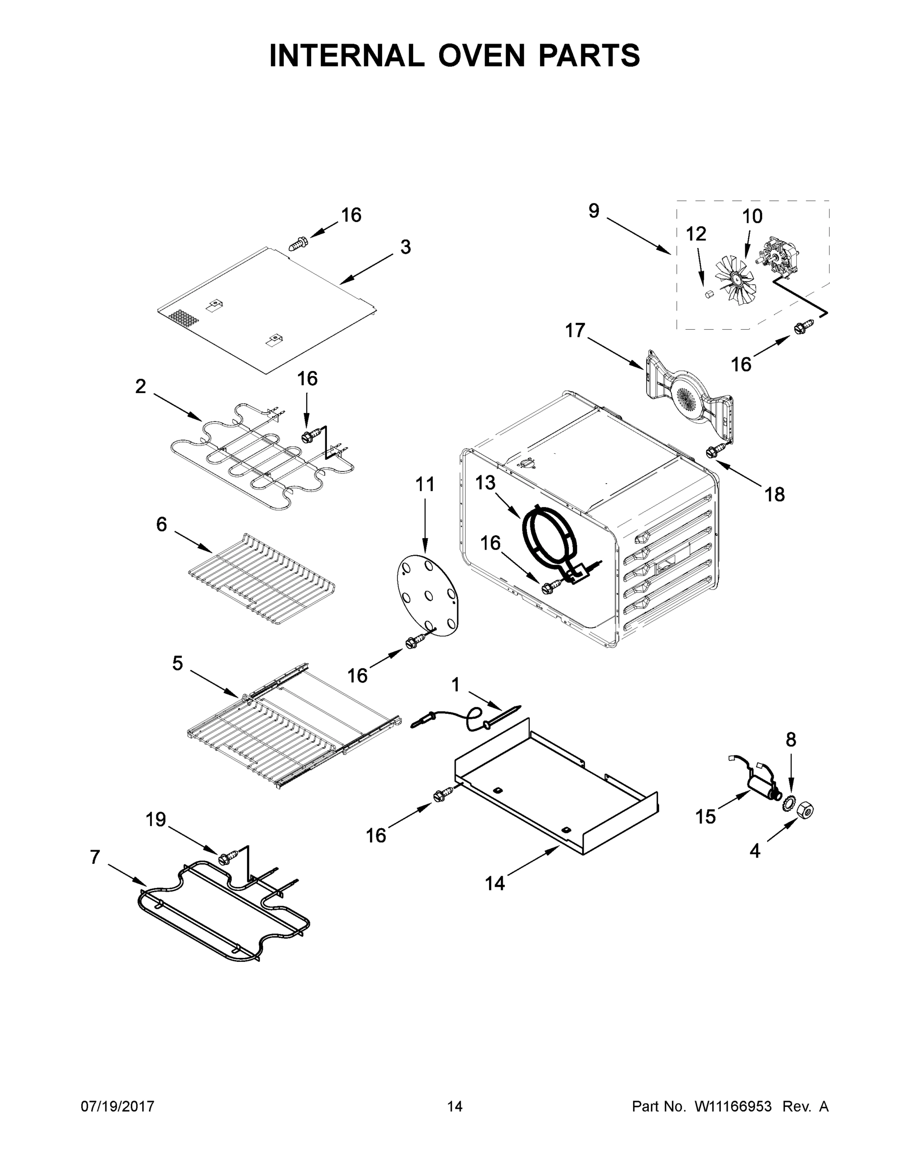 08 - INTERNAL OVEN PARTS