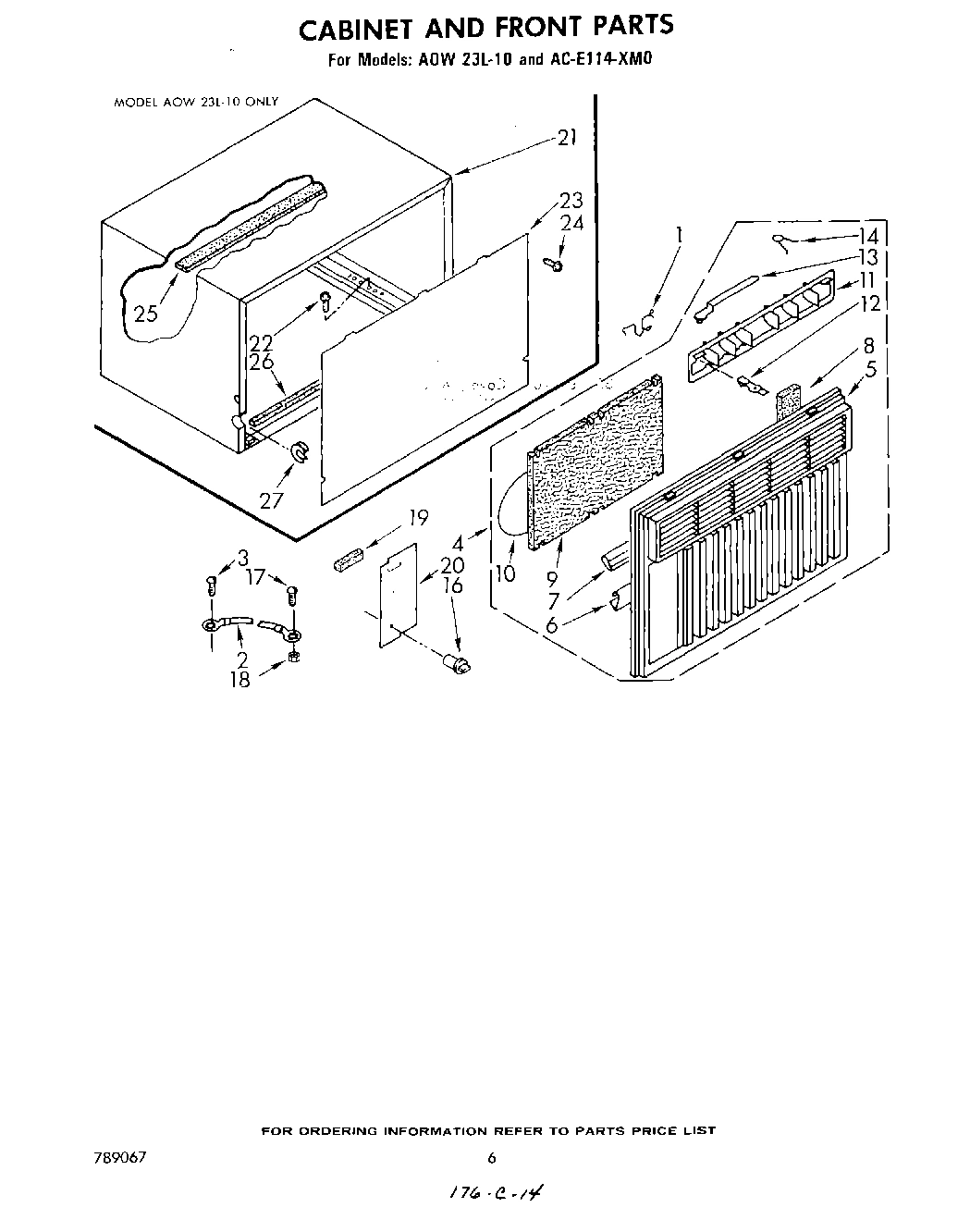 04 - CABINET AND FRONT PARTS
