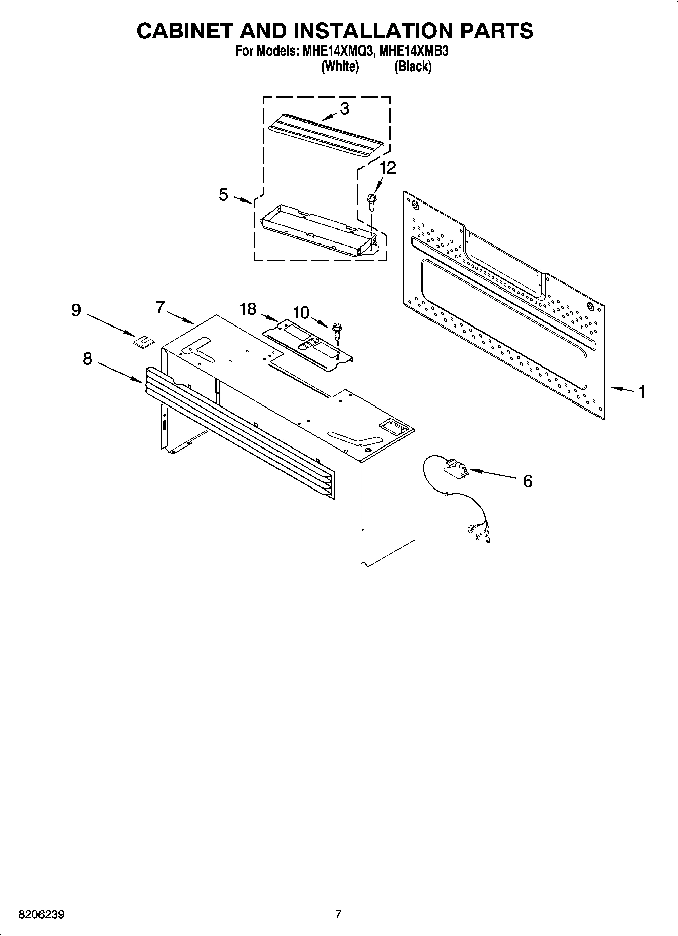 06 - CABINET AND INSTALLATION PARTS