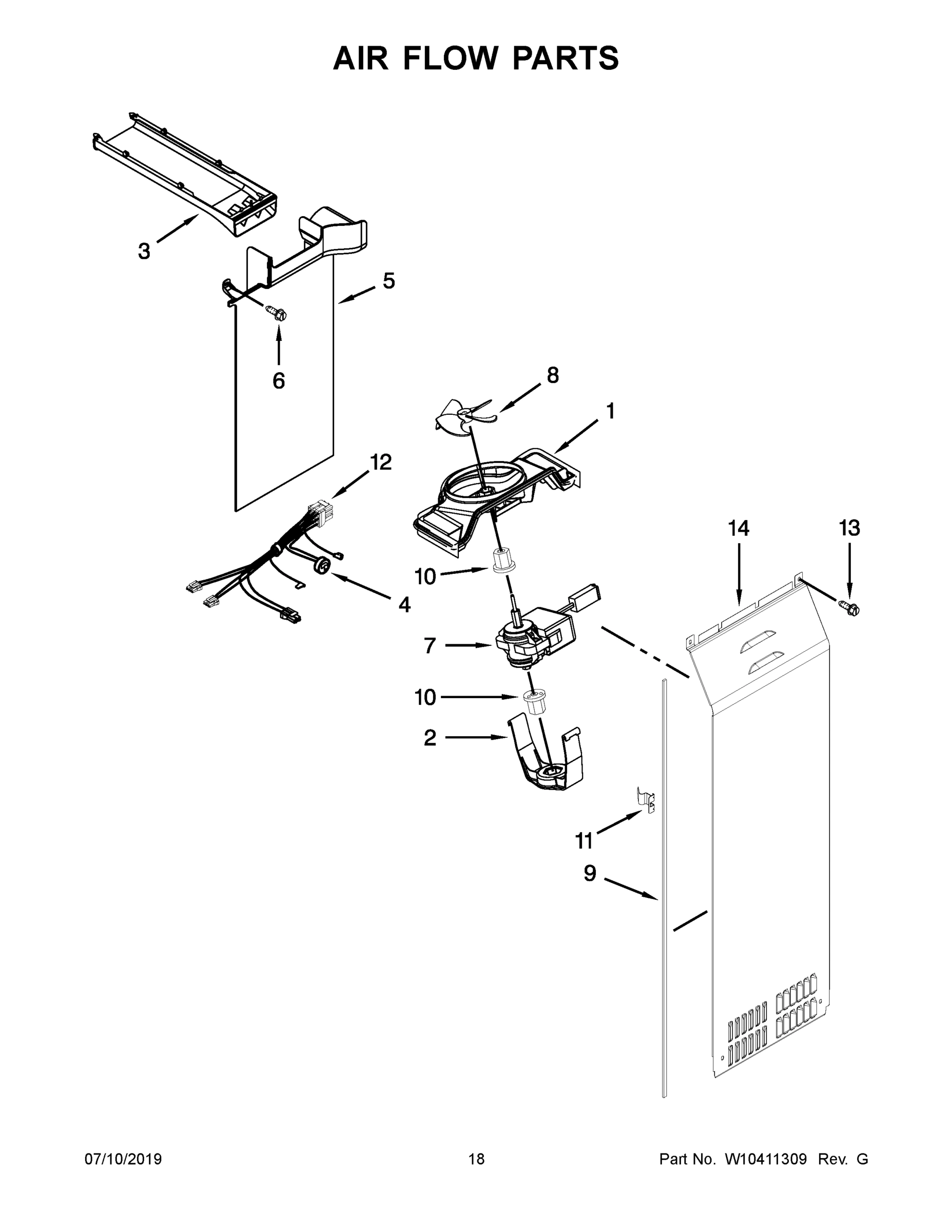 10 - AIR FLOW PARTS