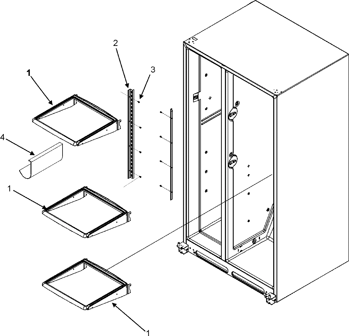 15 - REFRIGERATOR SHELVES