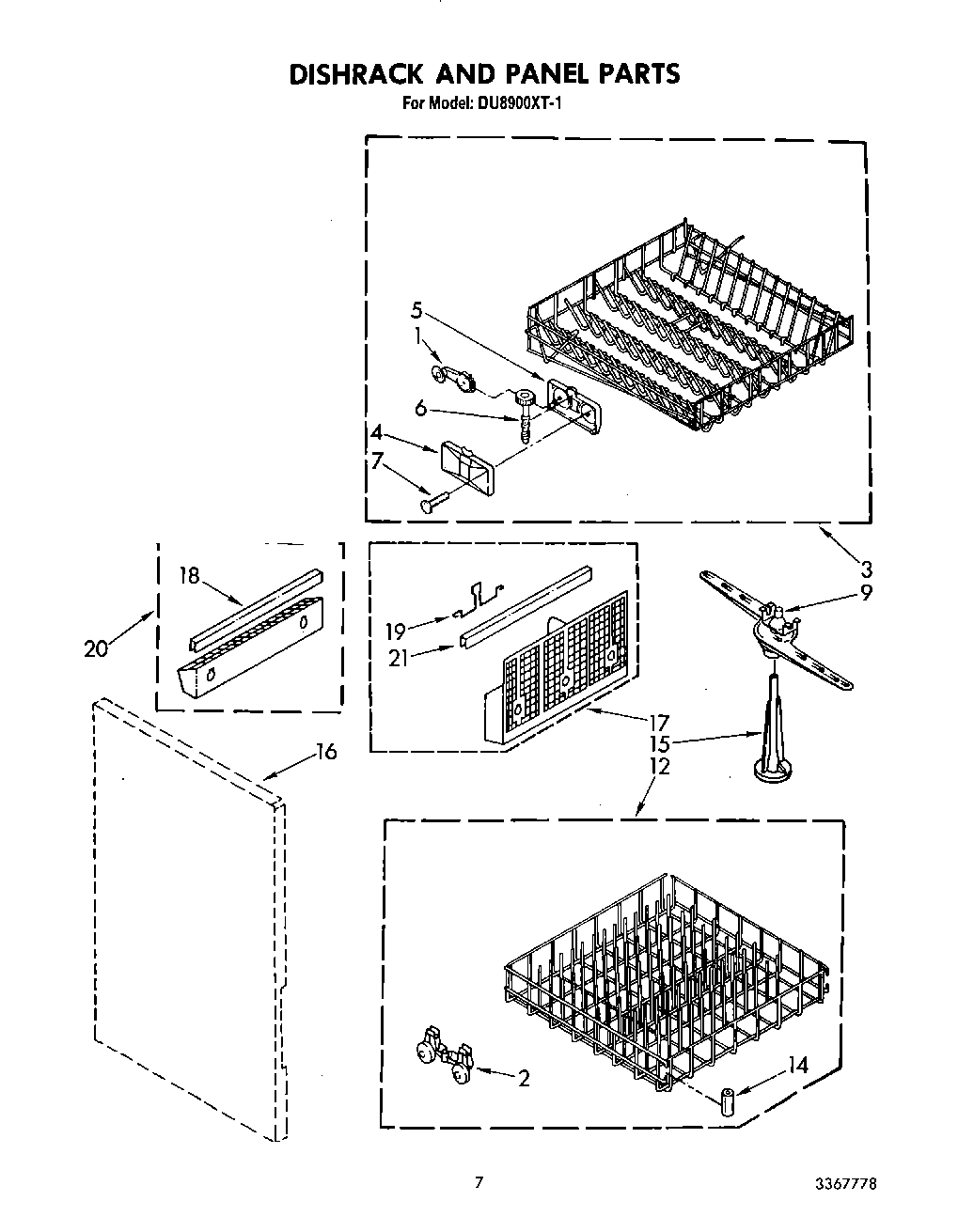 05 - DISHRACK AND PANEL