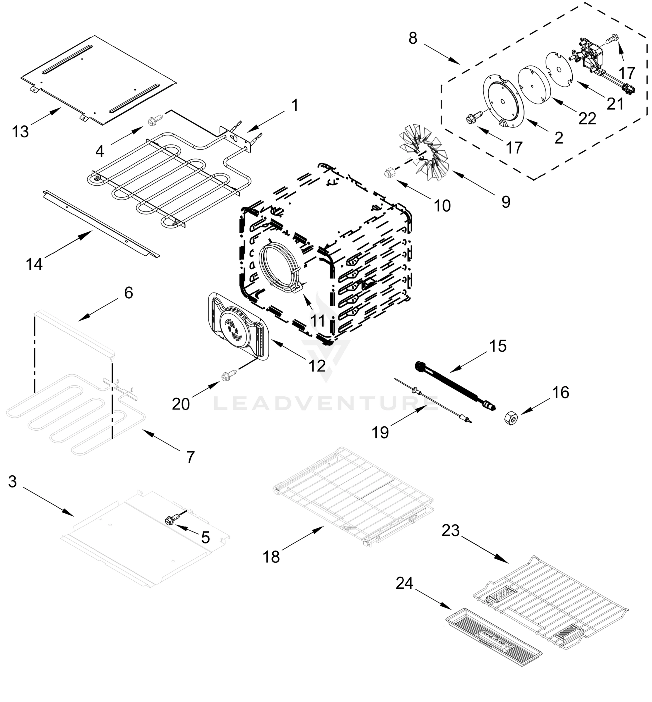 INTERNAL OVEN PARTS