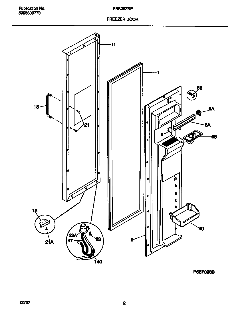 02 - FREEZER DOOR