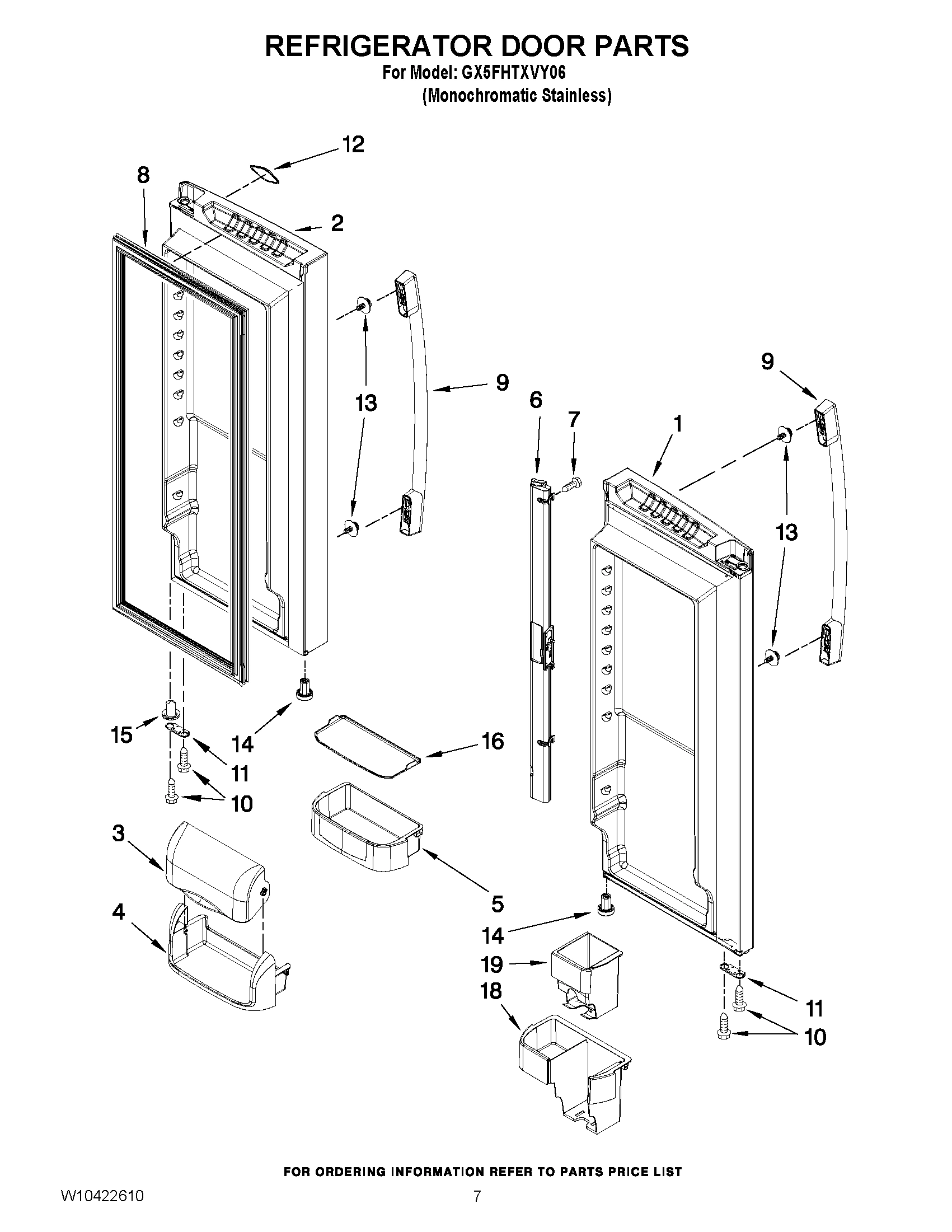 05 - REFRIGERATOR DOOR PARTS