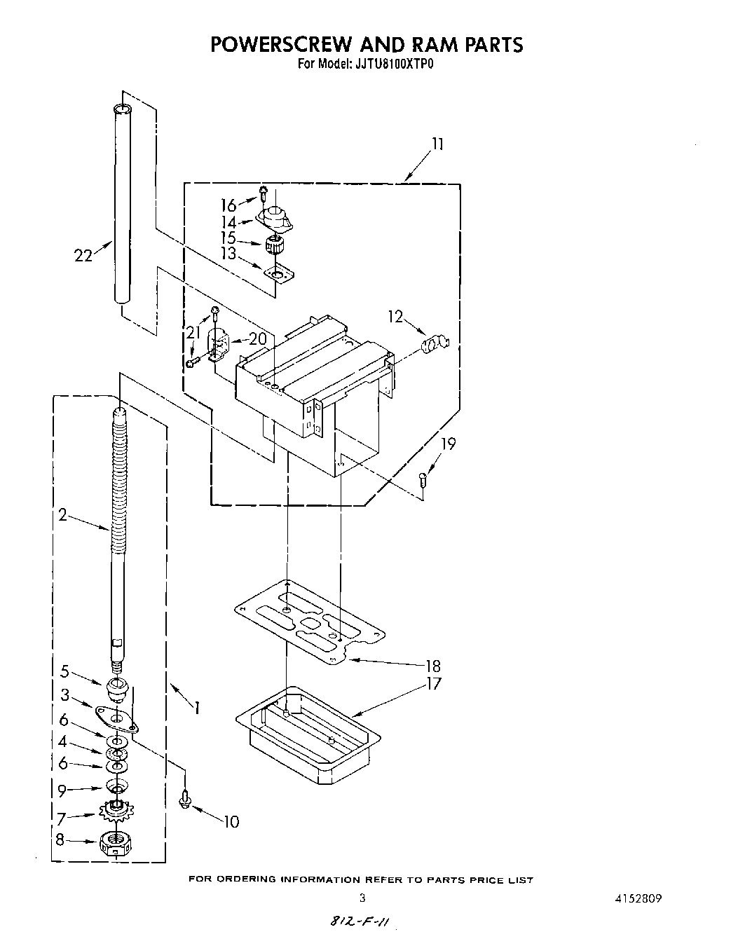 03 - POWER SCREW AND RAM