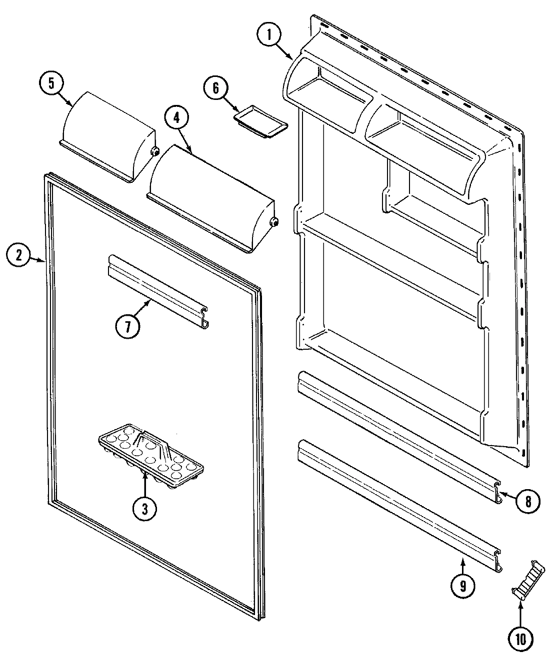 05 - FRESH FOOD INNER DOOR