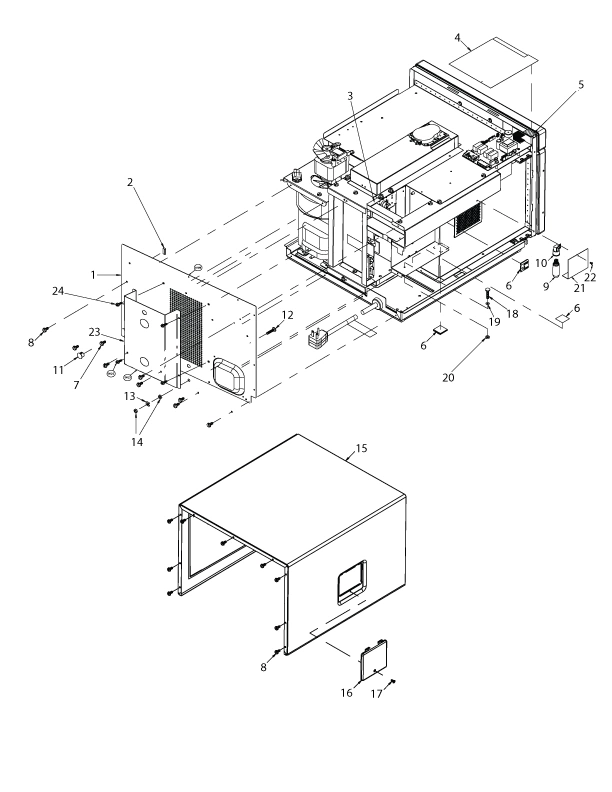 WRAPPER / REAR COVER / LAMP