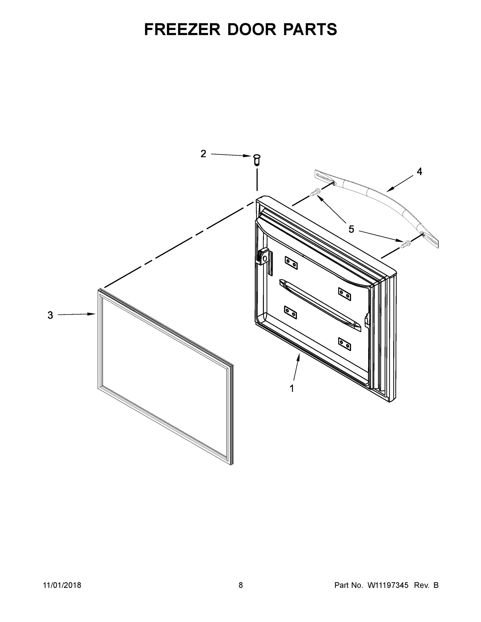05 - FREEZER DOOR PARTS