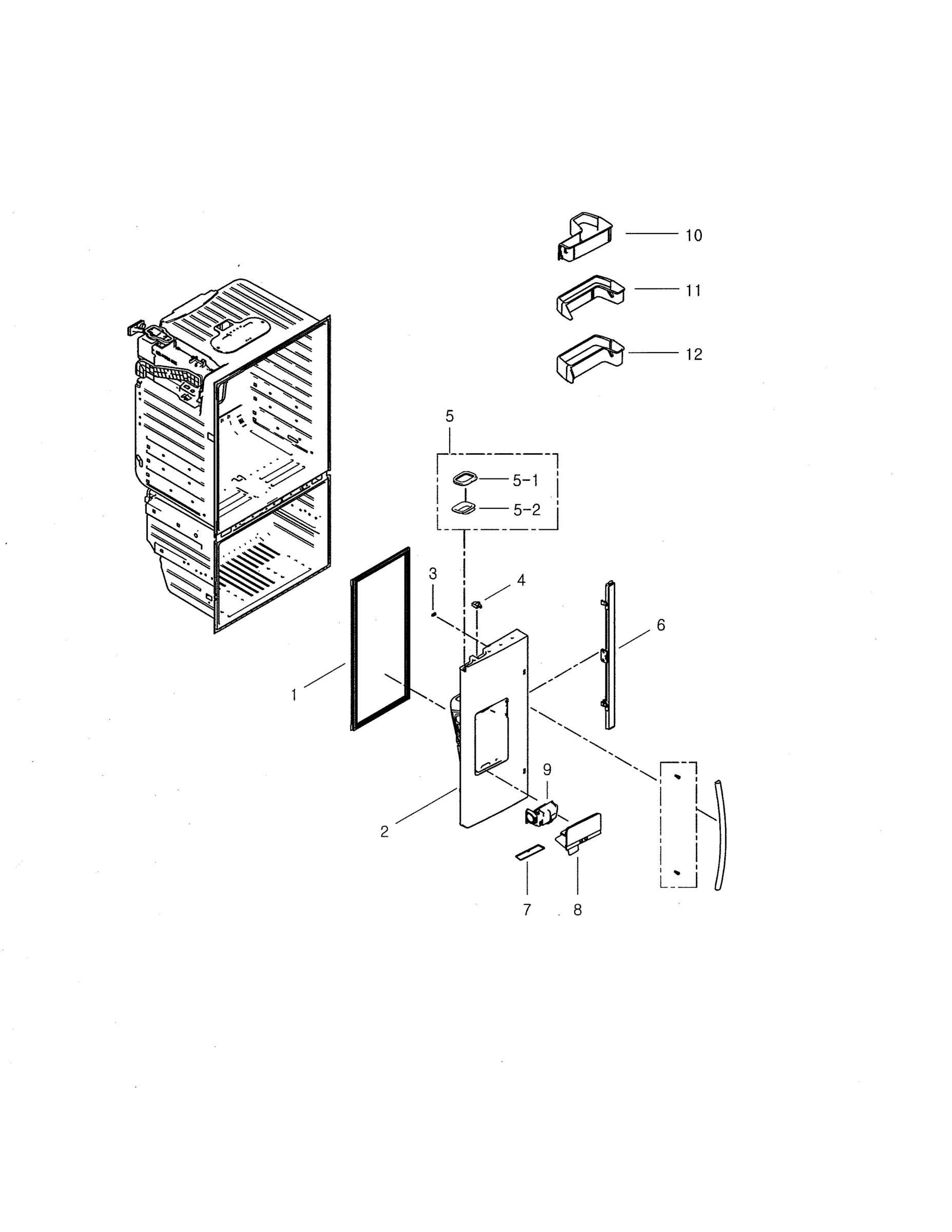 Refrigerator Door Left
