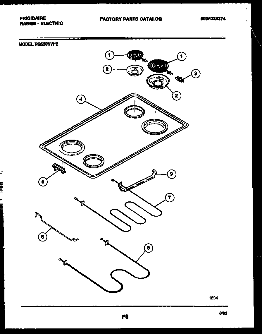 04 - COOKTOP AND BROILER PARTS