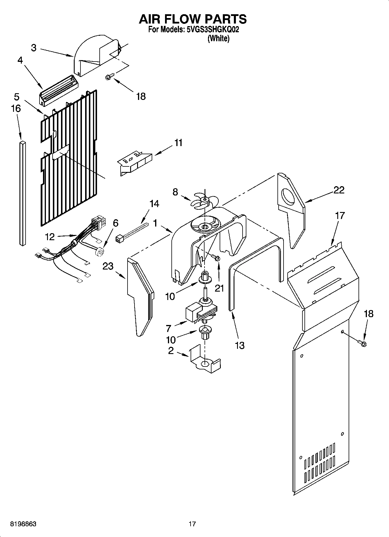 10 - AIR FLOW PARTS