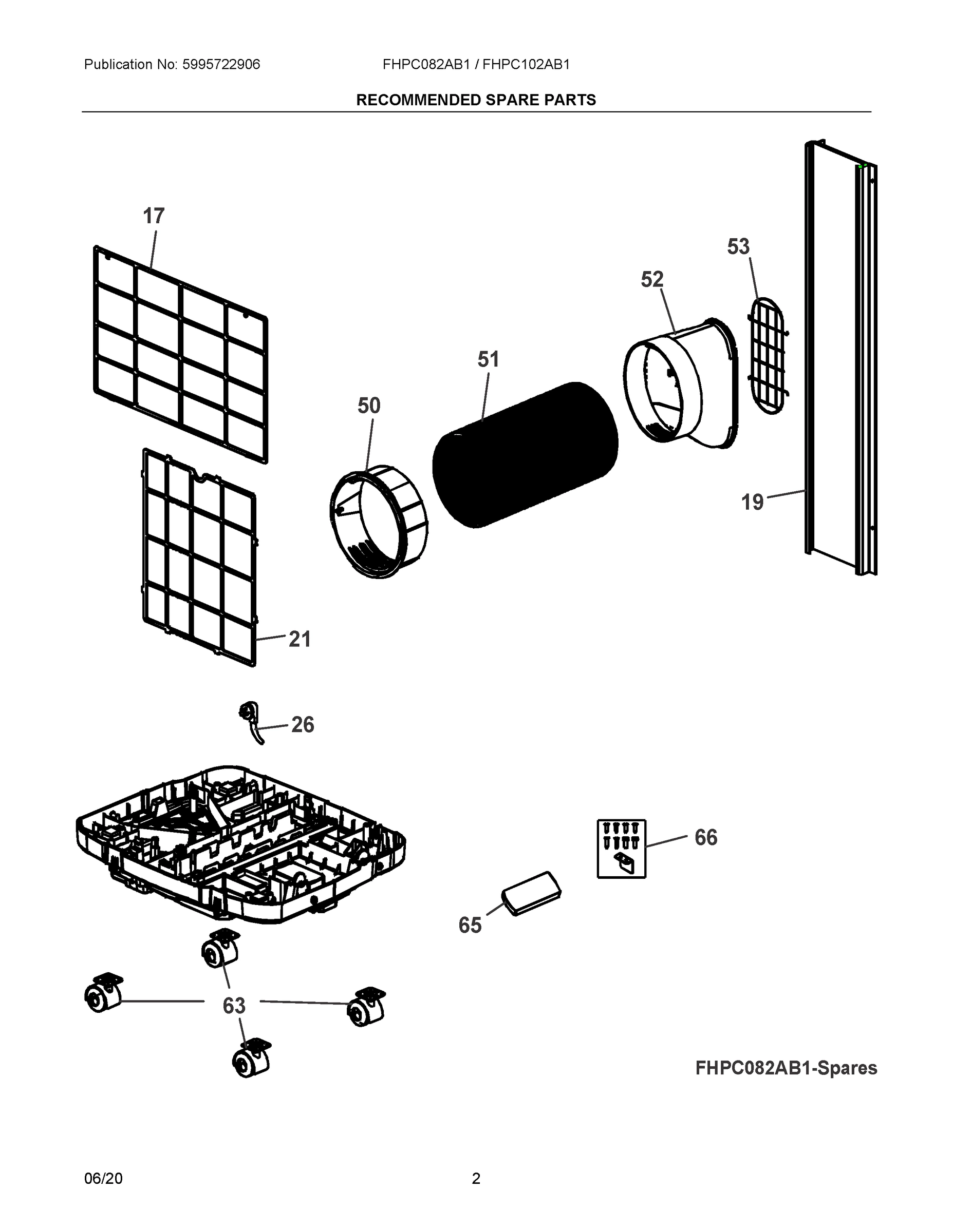 02 - RECOMMENDED SPARE PARTS