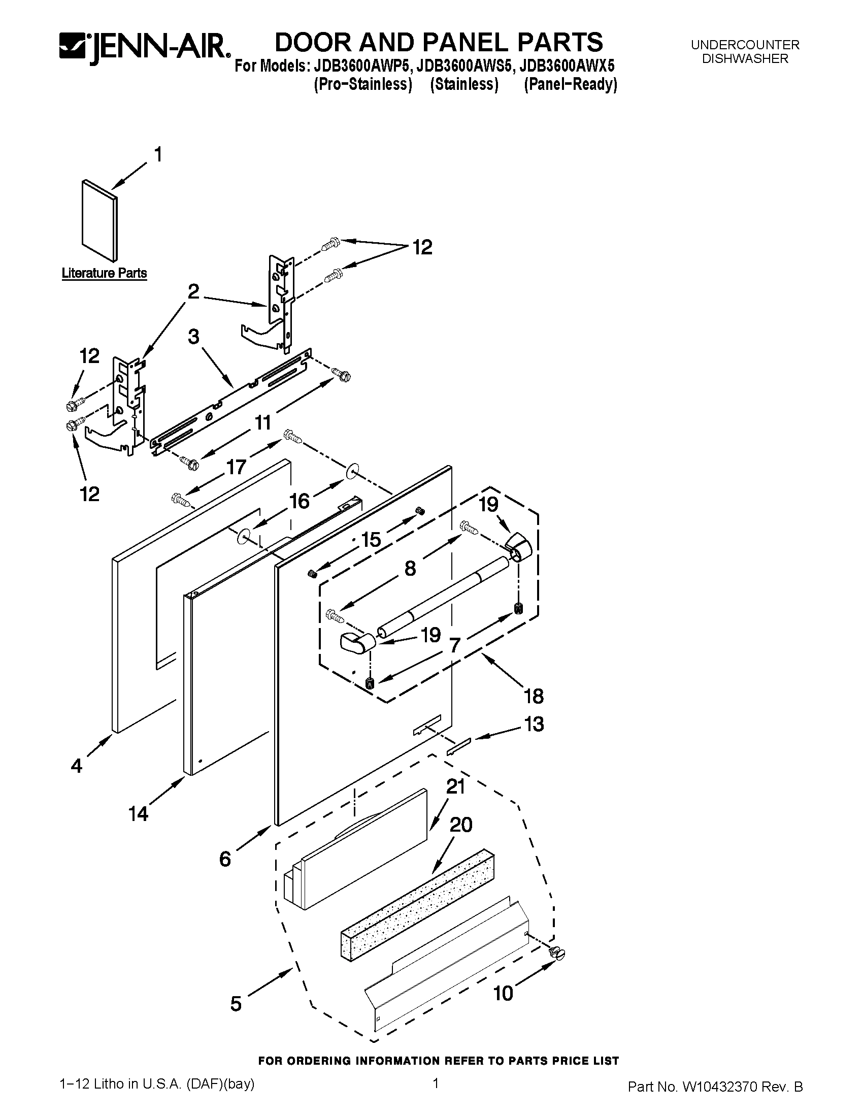01 - DOOR AND PANEL PARTS