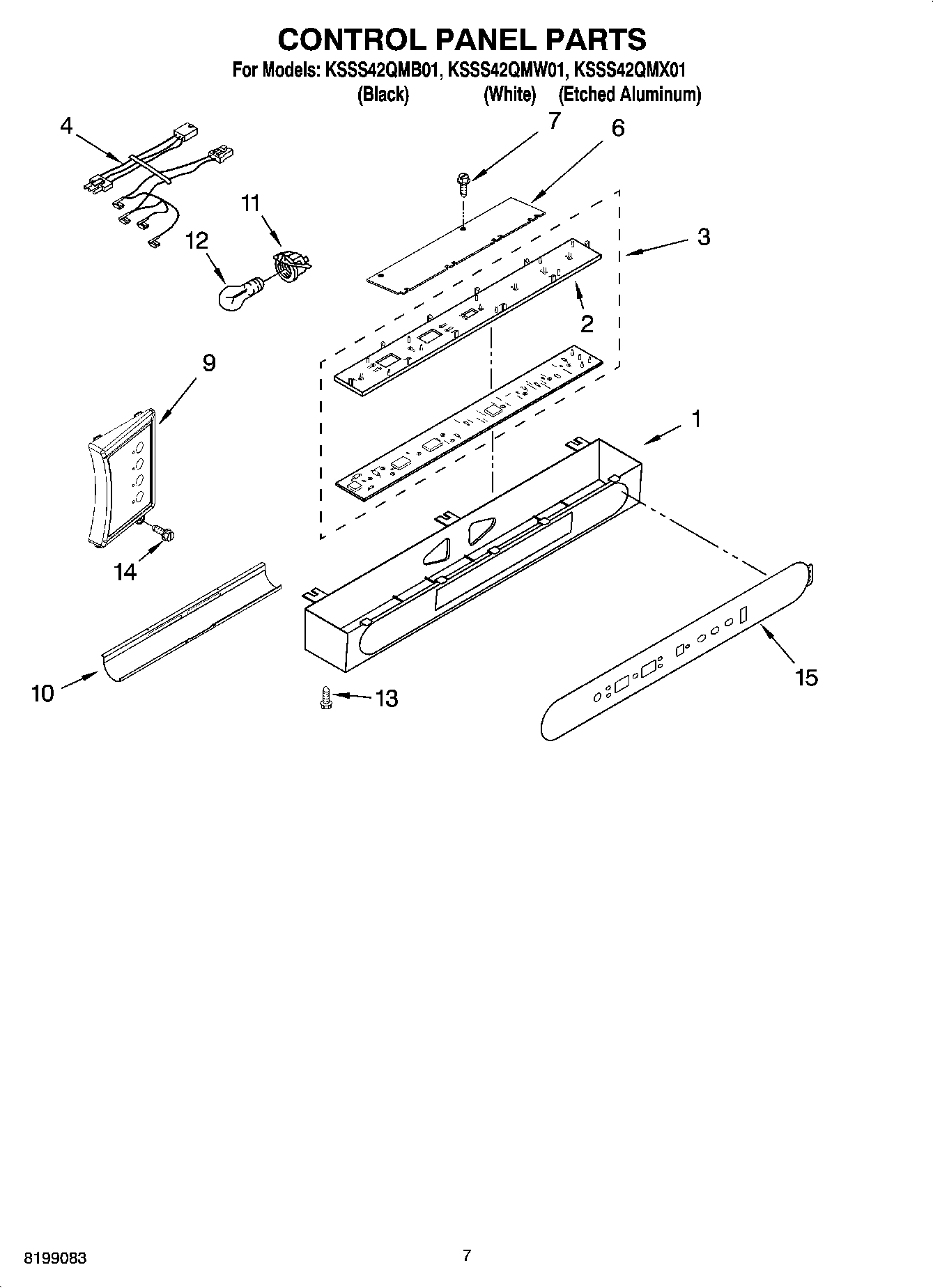 05 - CONTROL PANEL PARTS