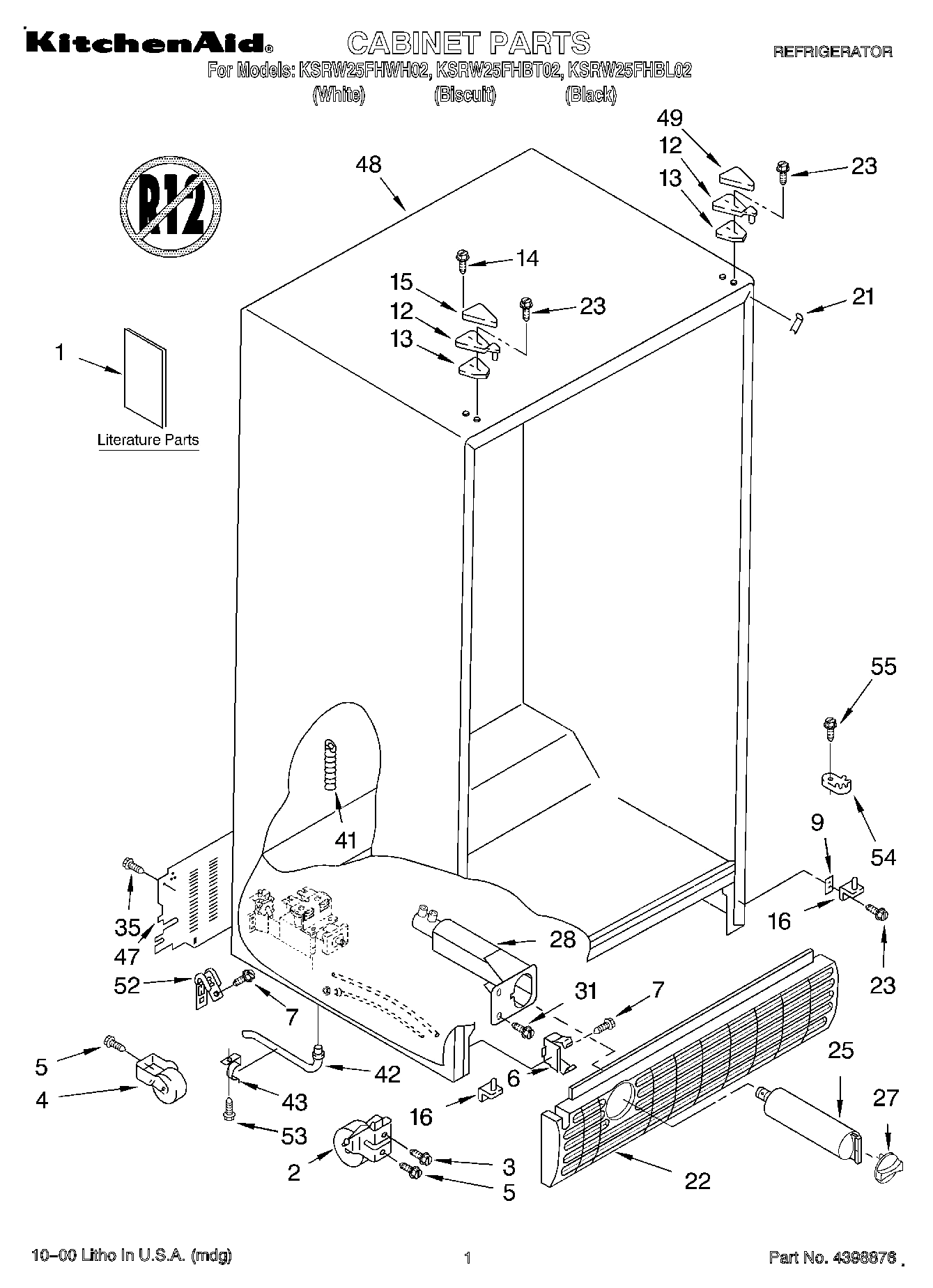 01 - CABINET, LITERATURE