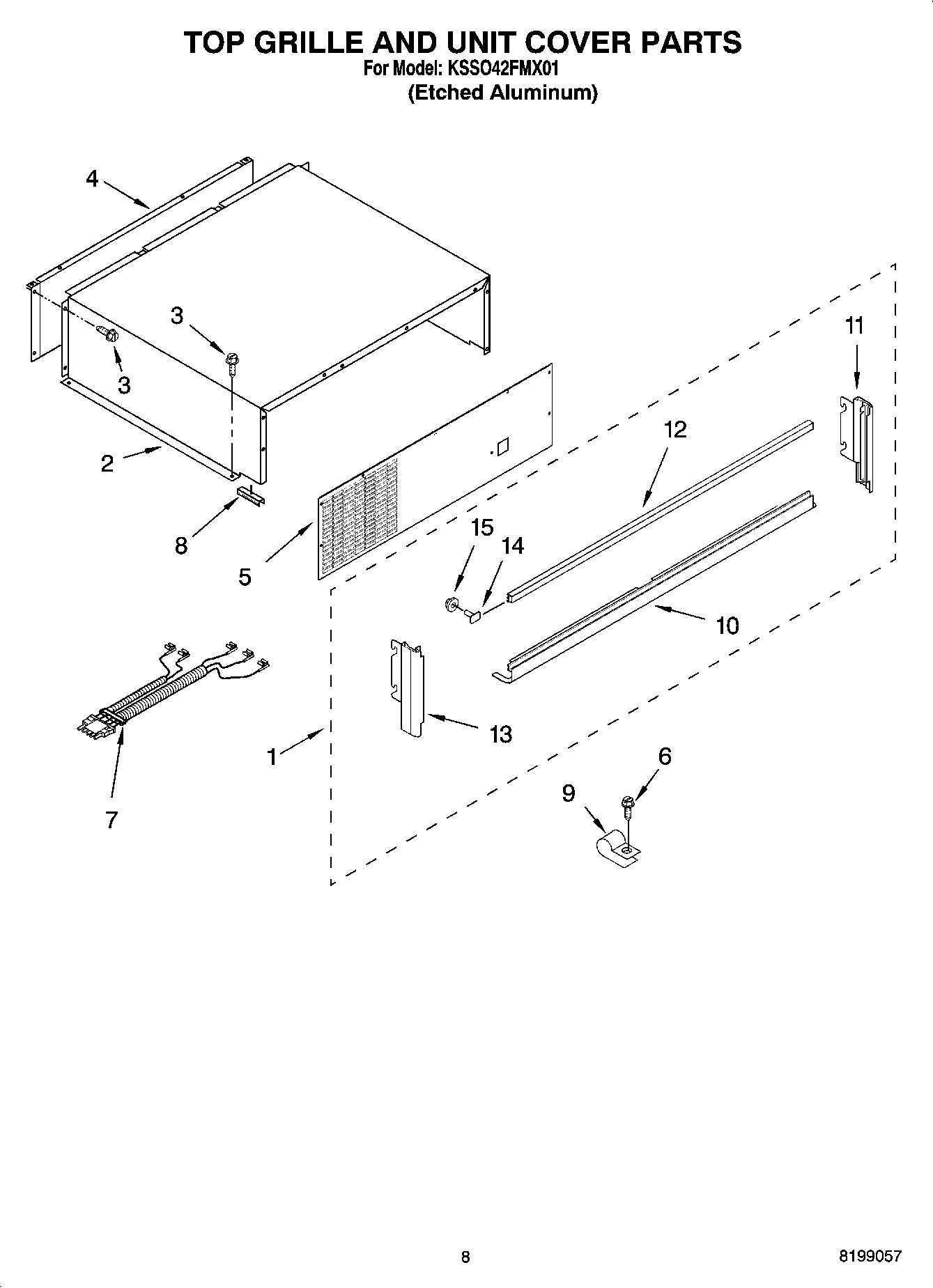 06 - TOP GRILLE AND UNIT COVER PARTS