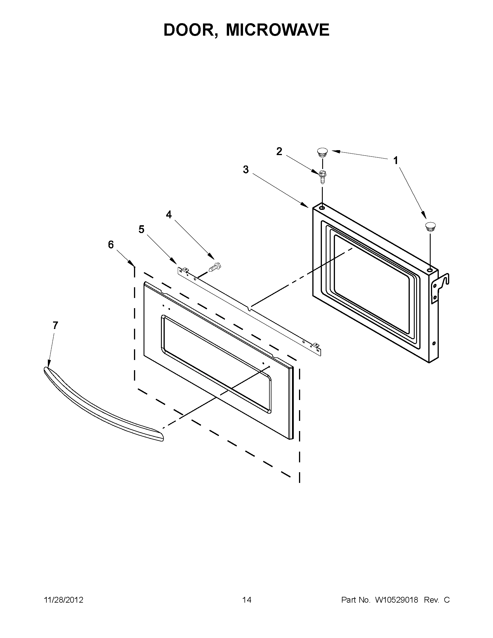 07 - DOOR, MICROWAVE
