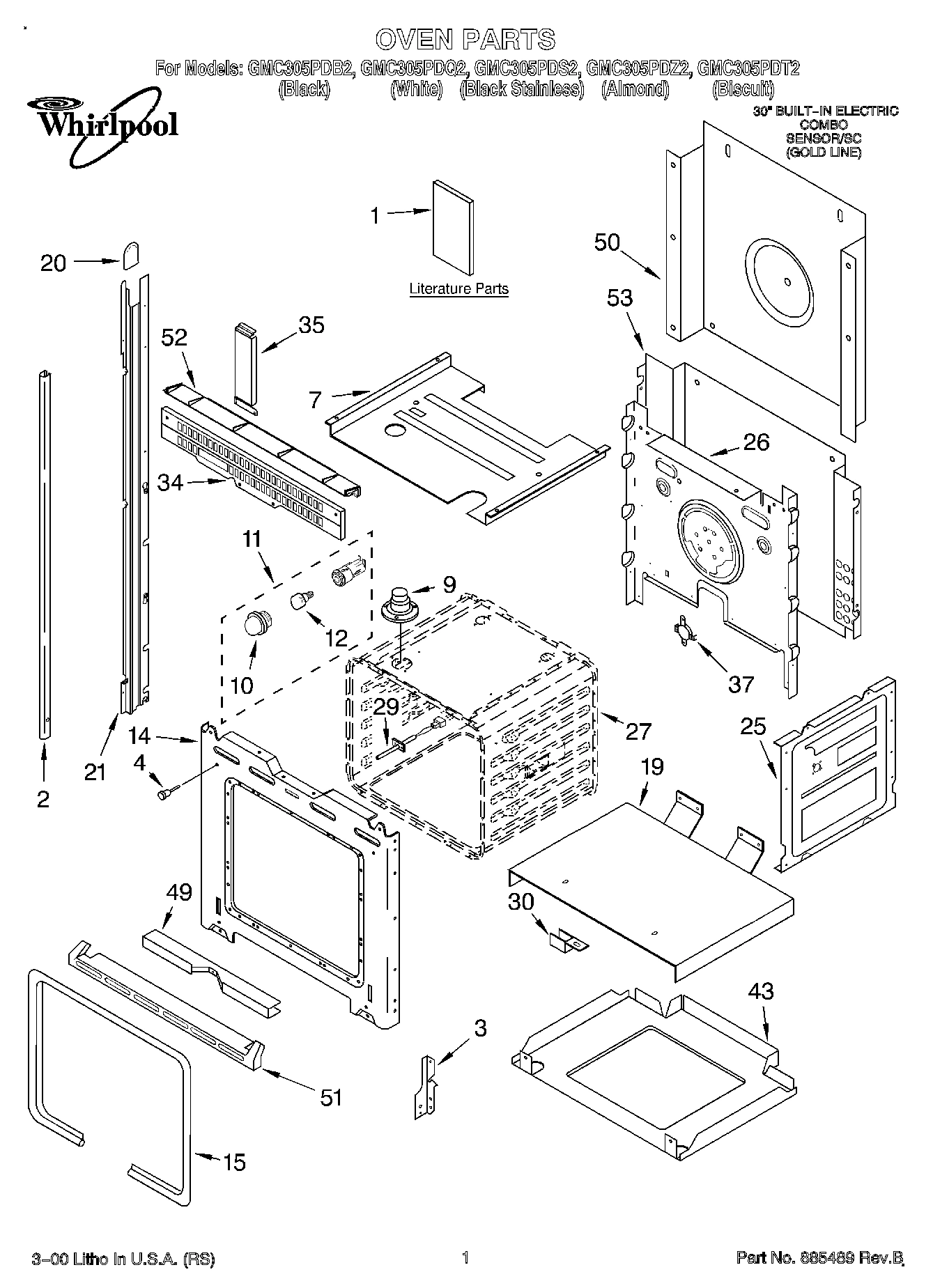 01 - OVEN, LITERATURE