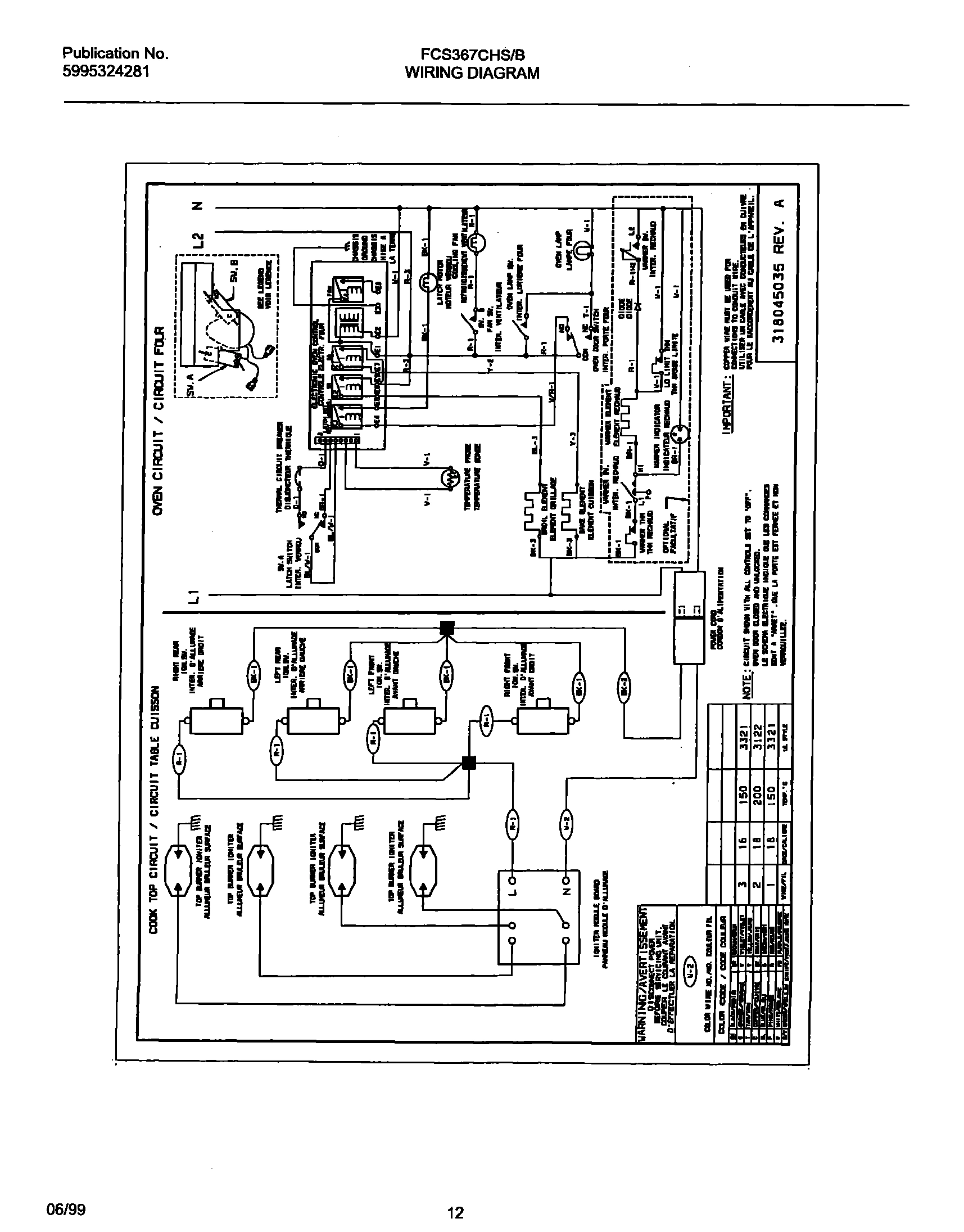 12 - WIRING DIAGRAM