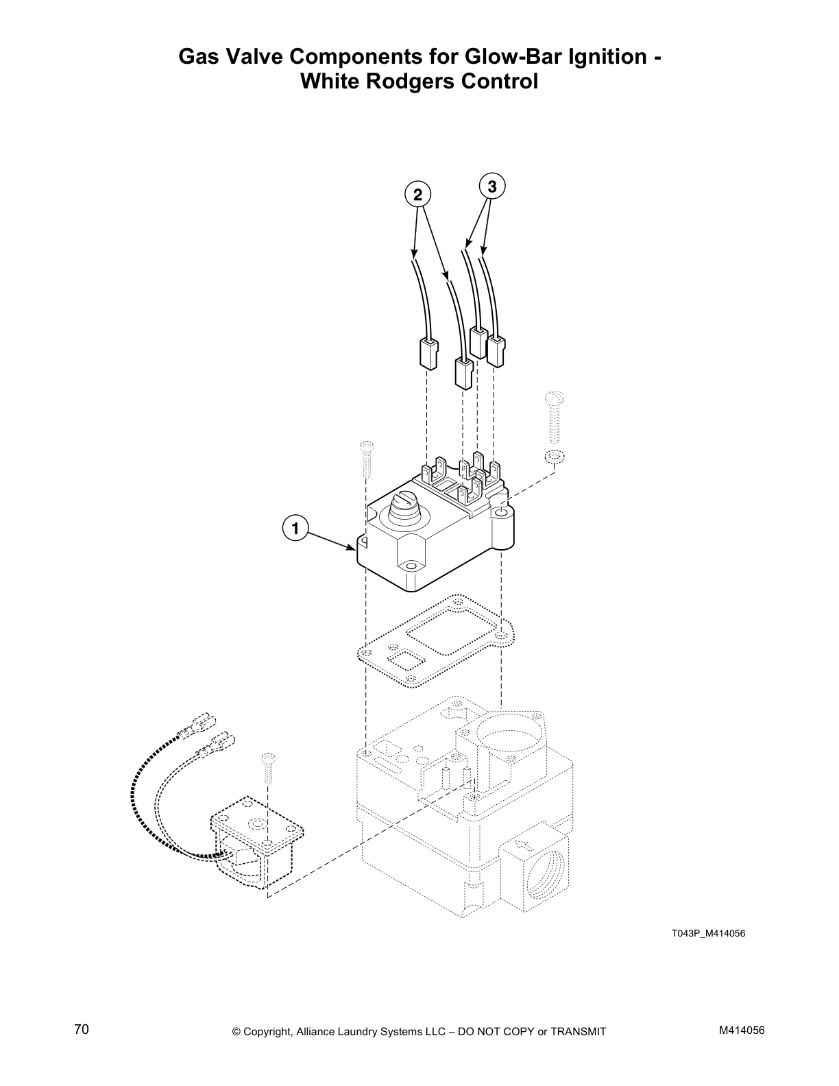 Gas Valve Components for Glow-Bar Ignition - 
White Rodgers Control