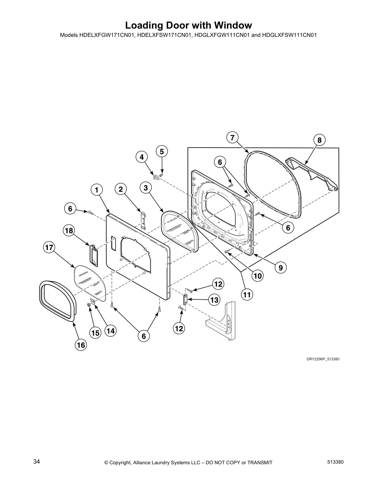 Loading Door with Window
