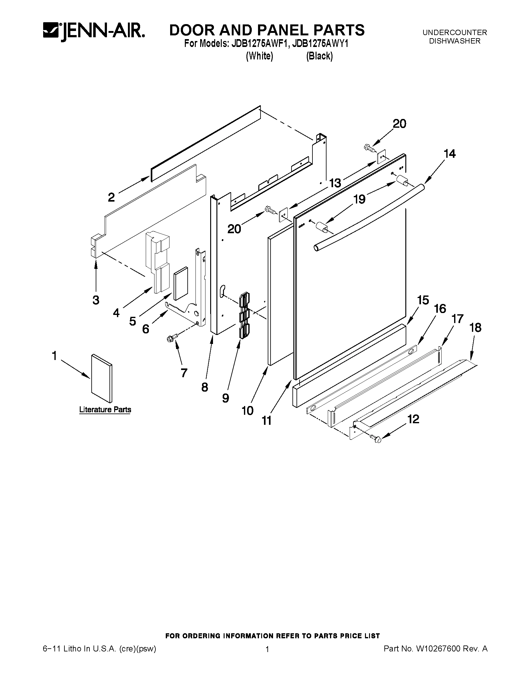 01 - DOOR AND PANEL PARTS