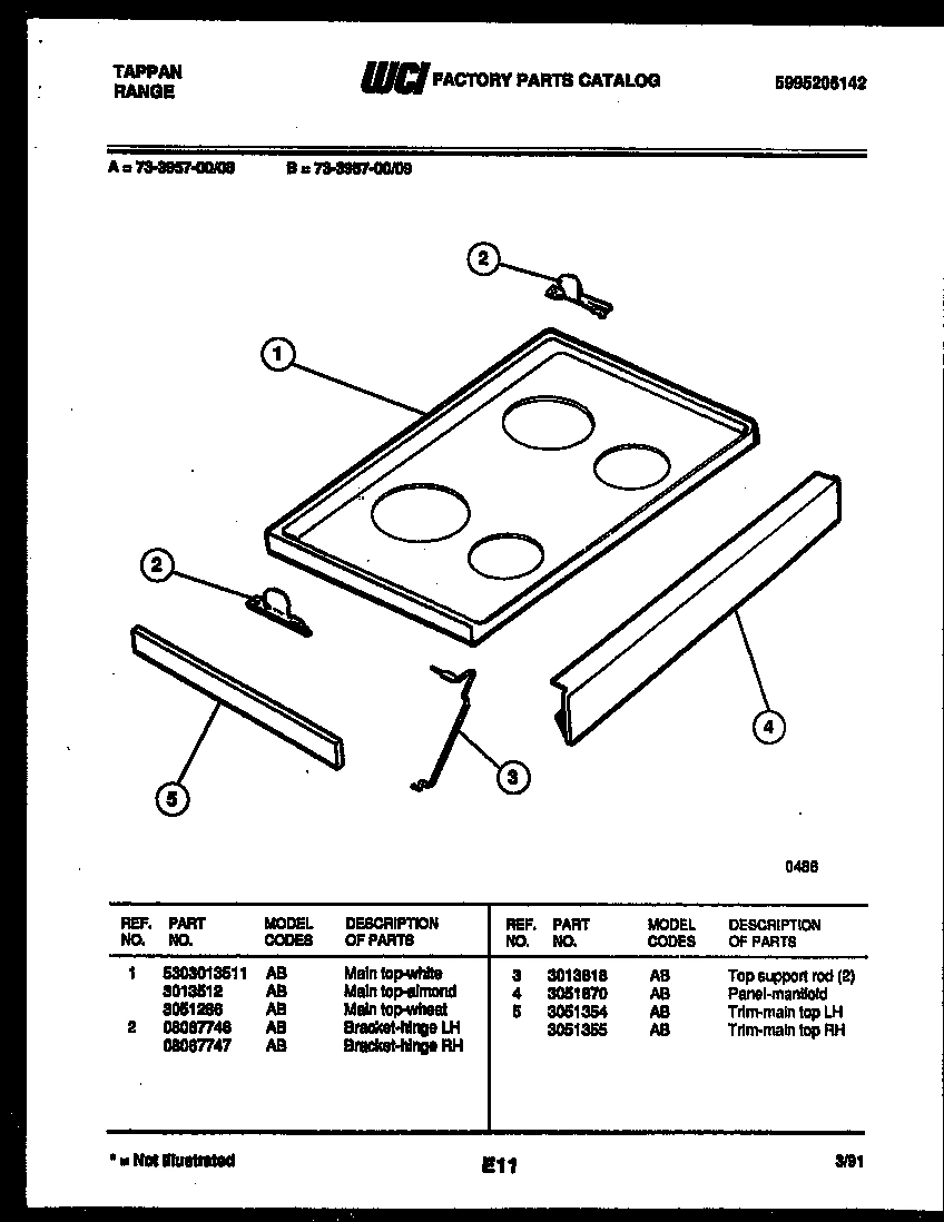 03 - COOKTOP PARTS