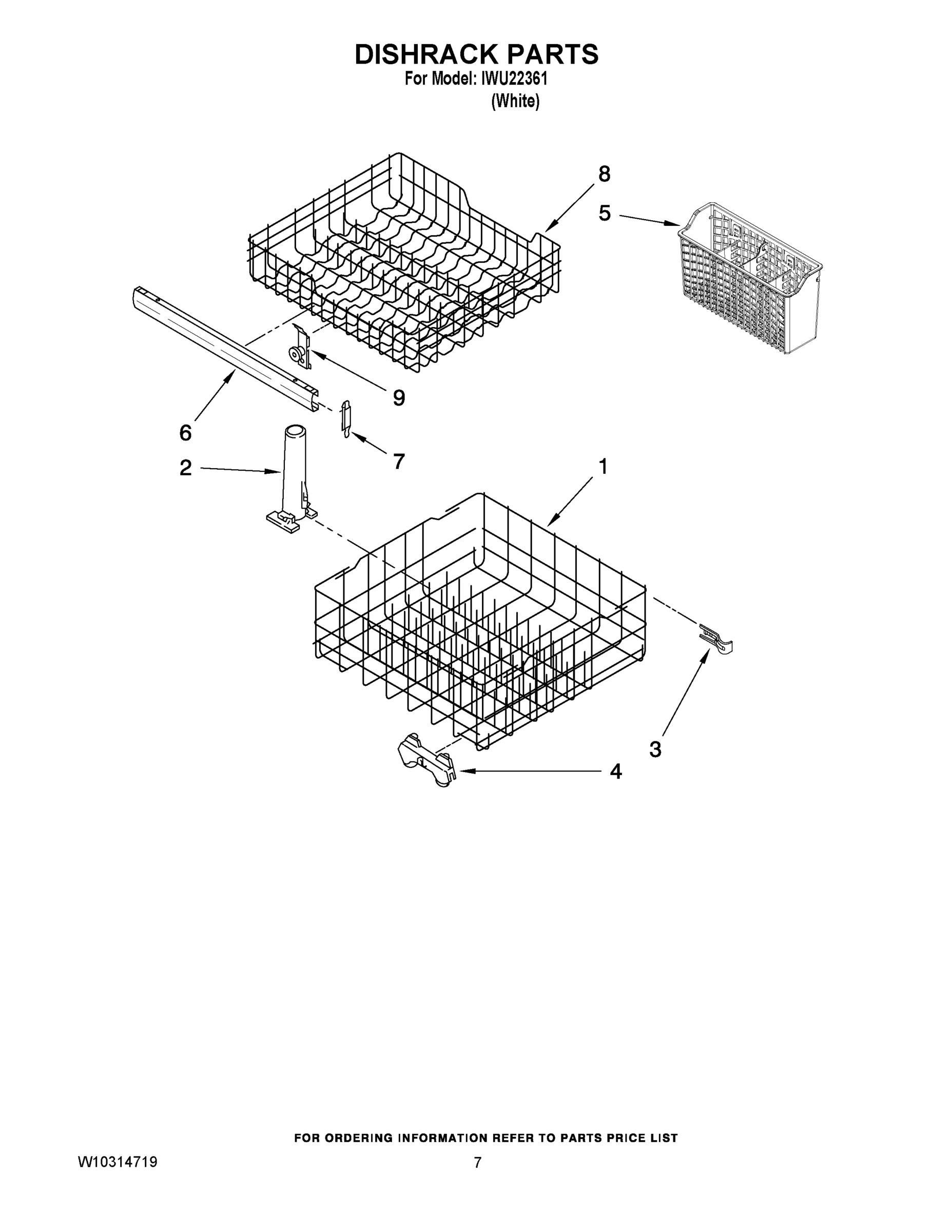 06 - DISHRACK PARTS