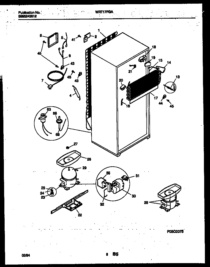 05 - SYSTEM AND AUTOMATIC DEFROST PARTS