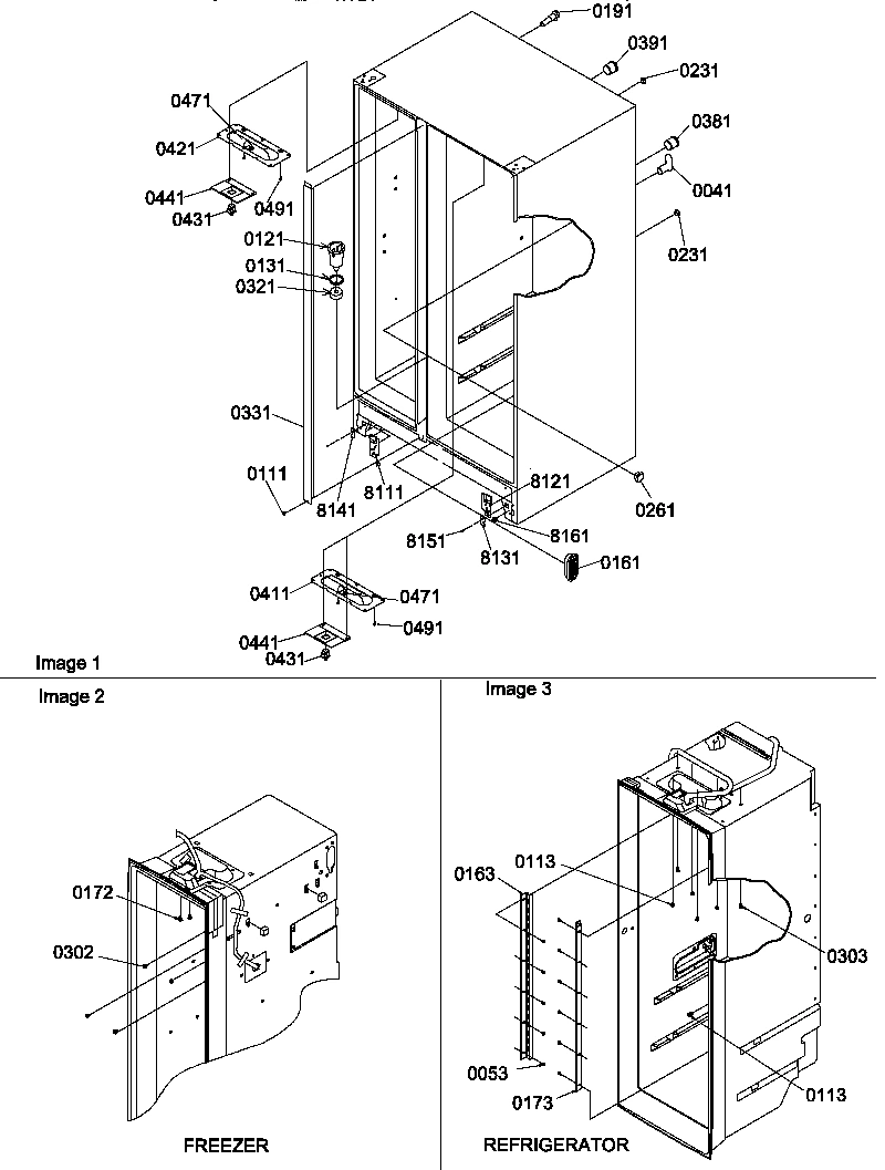 02 - CABINET PARTS