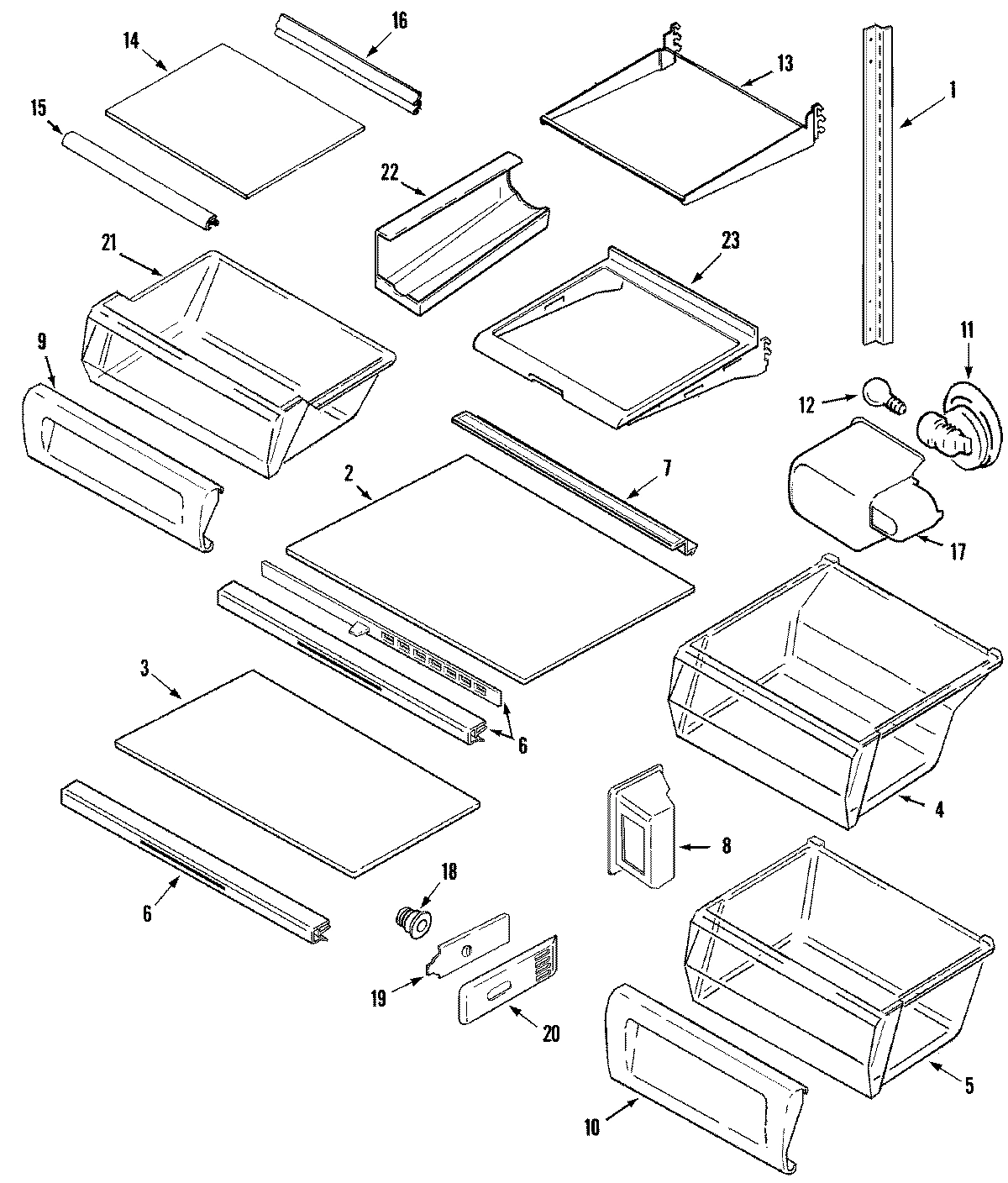 11 - SHELVES & ACCESSORIES