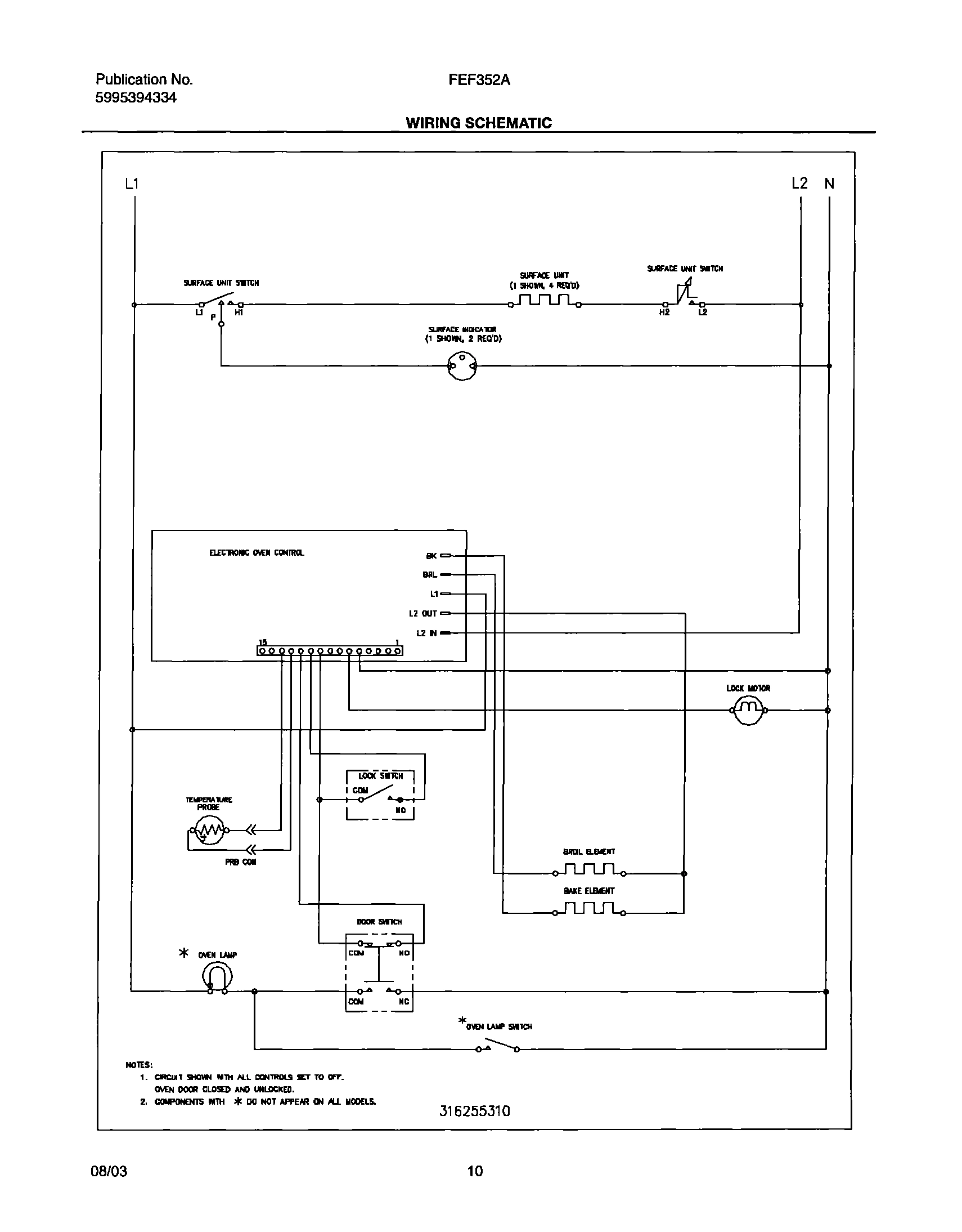 10 - WIRING SCHEMATIC