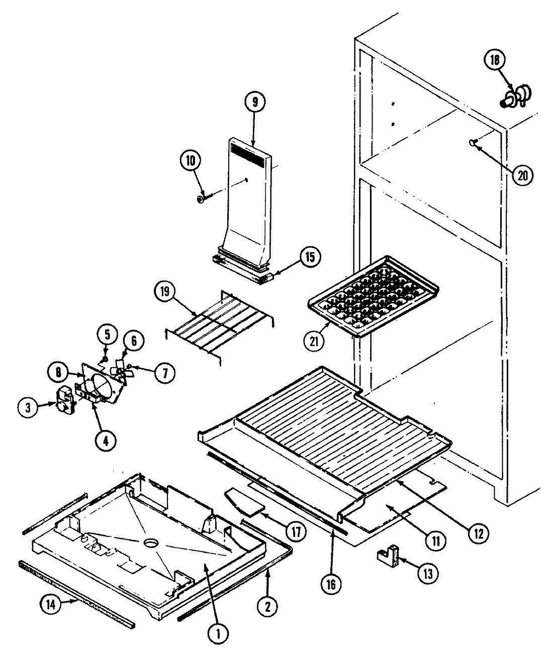 01 - FREEZER COMPARTMENT