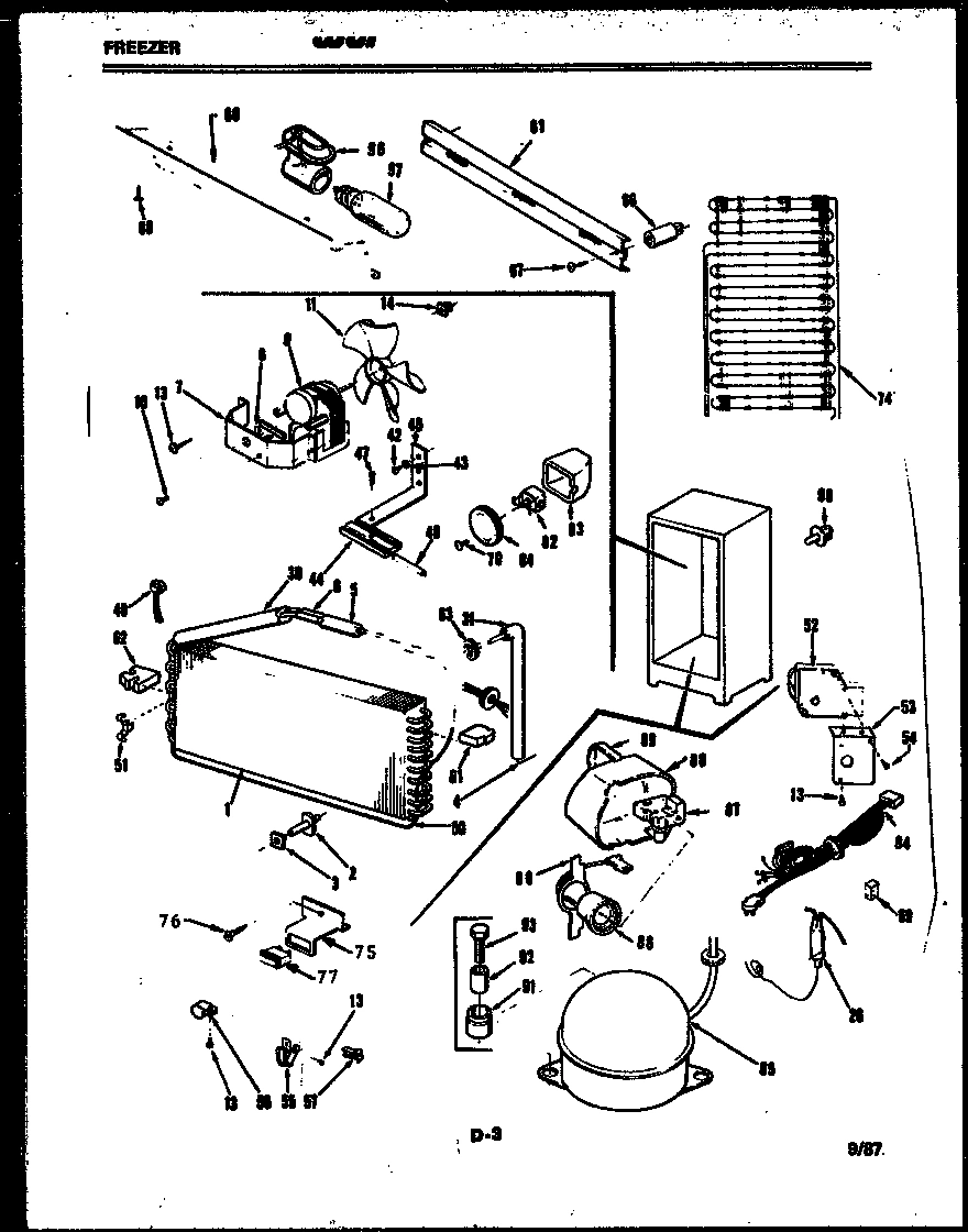 04 - SYSTEM AND AUTOMATIC DEFROST PARTS